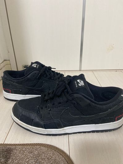 Wasted Youth × Nike SB Dunk Low "Black Denim" / VERDY