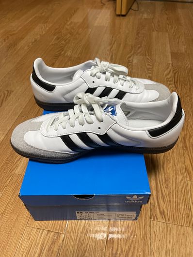 adidas Samba OG "Cloud White/Core Black/Clear Granite"