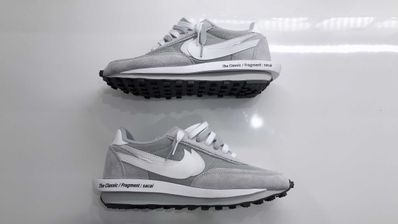 Fragment × sacai × Nike LD Waffle "Light Smoke Grey"