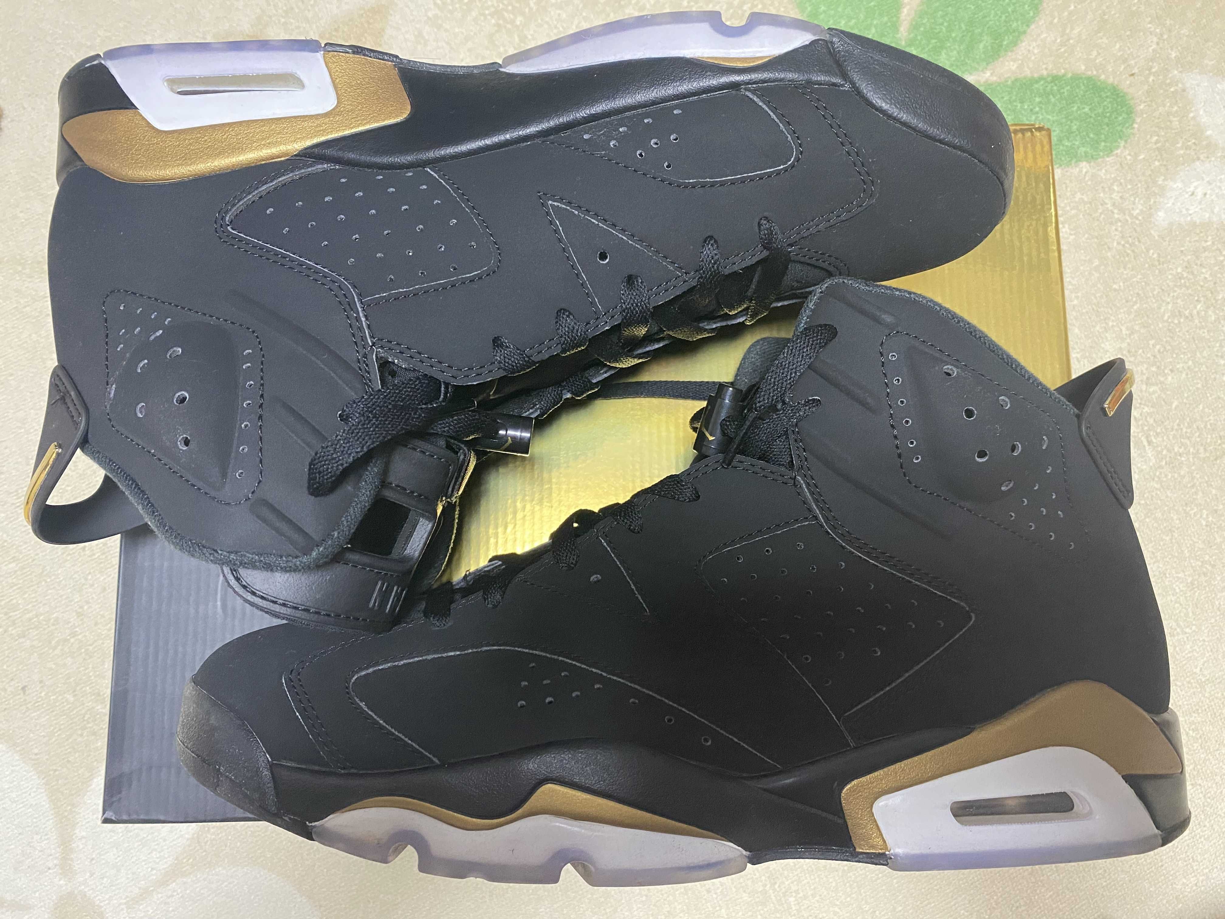 Nike Air Jordan 6 DMP "Black/Metallic Gold" (2020)