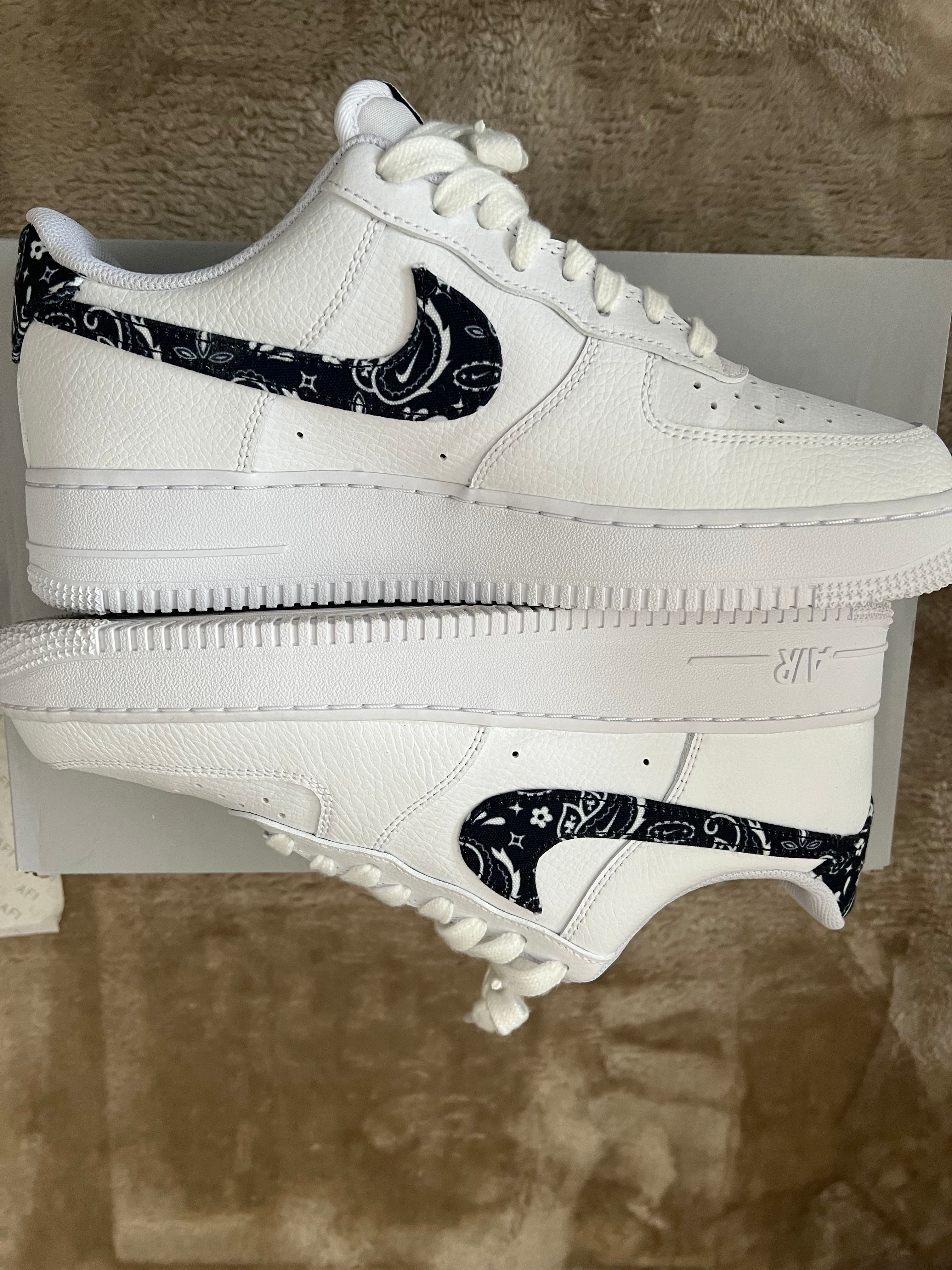 Nike Women's Air Force 1 Low '07 Essential "Black Paisley"