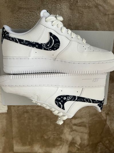 Nike Women's Air Force 1 Low '07 Essential "Black Paisley"