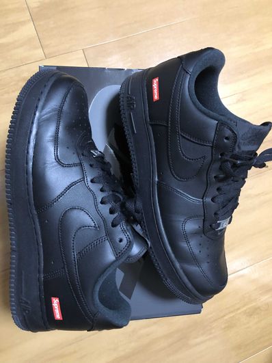 Supreme × Nike Air Force 1 Low "Black"