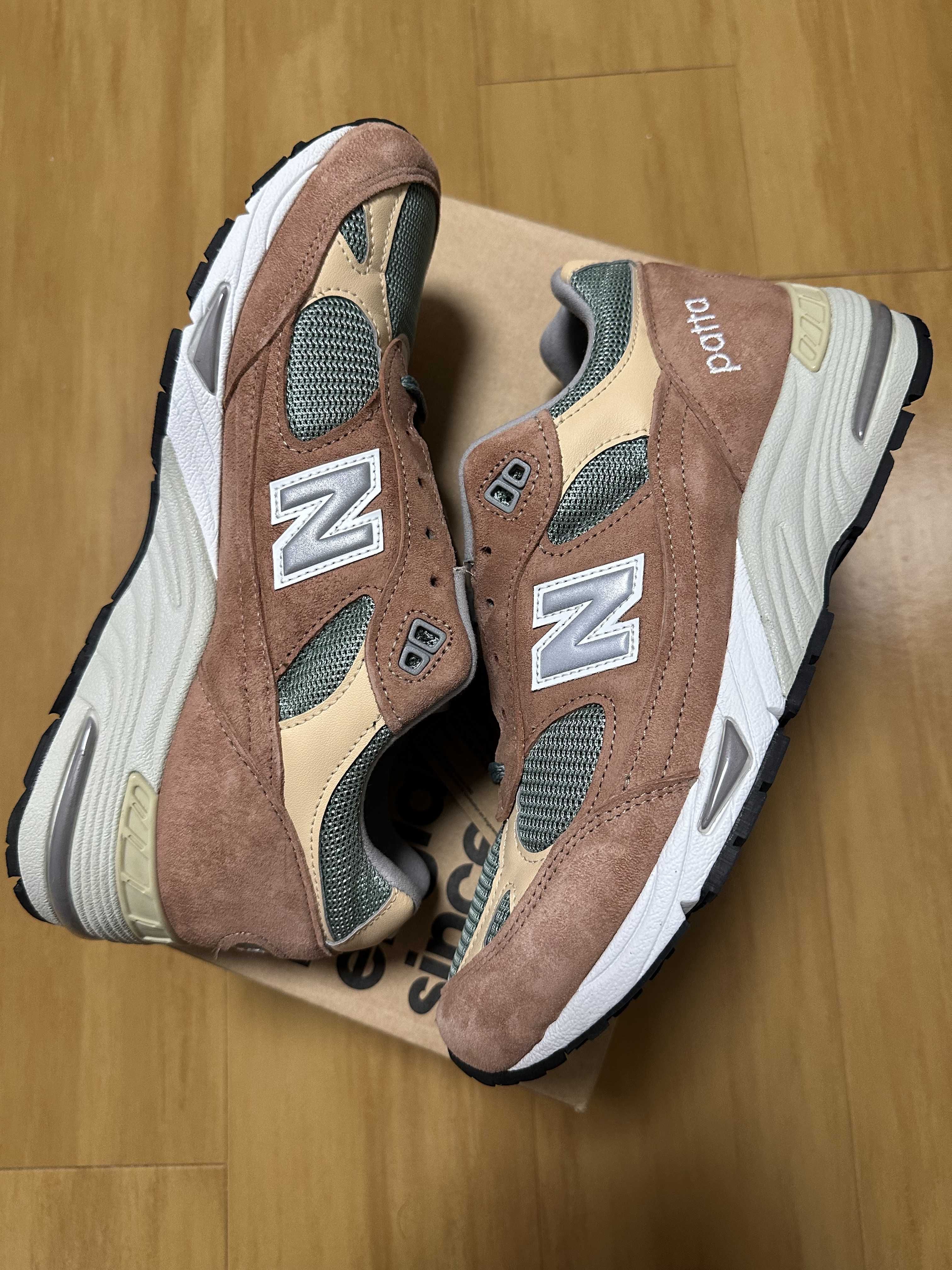 Patta × New Balance 991 "Cork/Light Petrol"