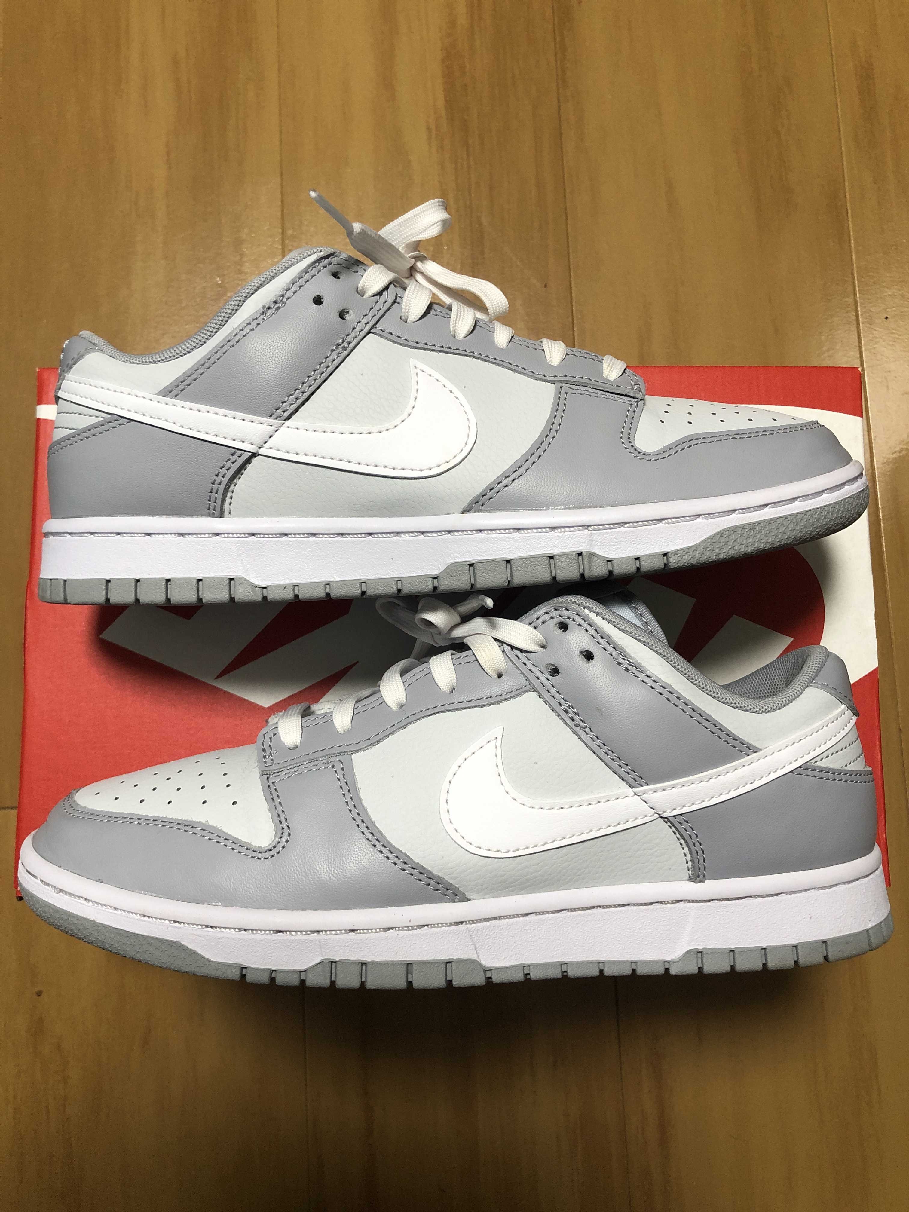 Nike Dunk Low "Pure Platinum/White/Wolf Gray"