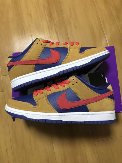 Nike SB Dunk Low Pro "Wheat and Purple"
