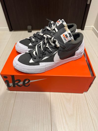 Sacai × Nike Blazer Low "Iron Grey"