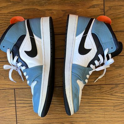 FACETASM × Nike Air Jordan 1 Mid "White/Navy"