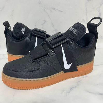 NIKE AIR FORCE 1 UTILITY BLACK GUM