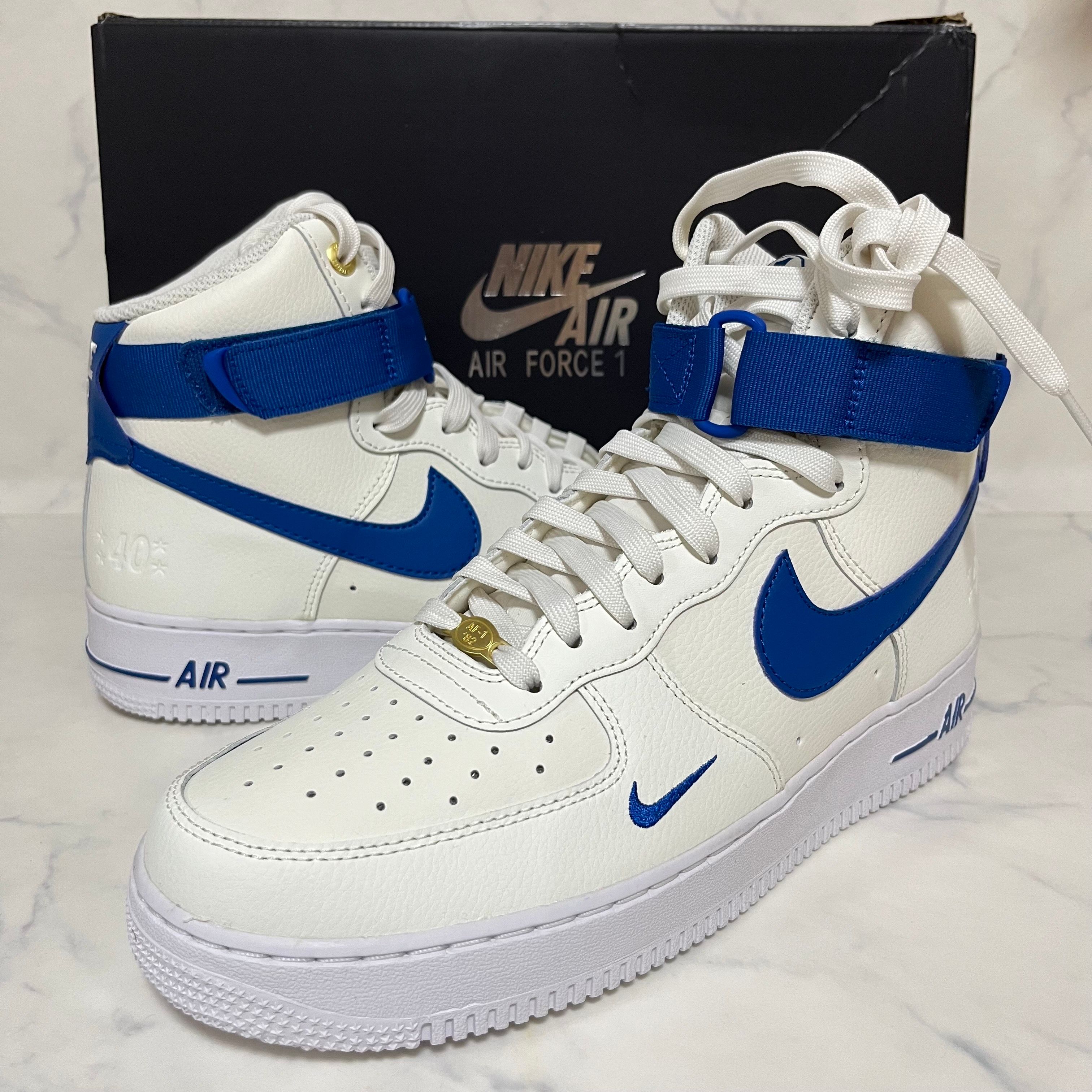 Nike Women's Air Force 1 High 40th Anniversary "Sail/Blue"
