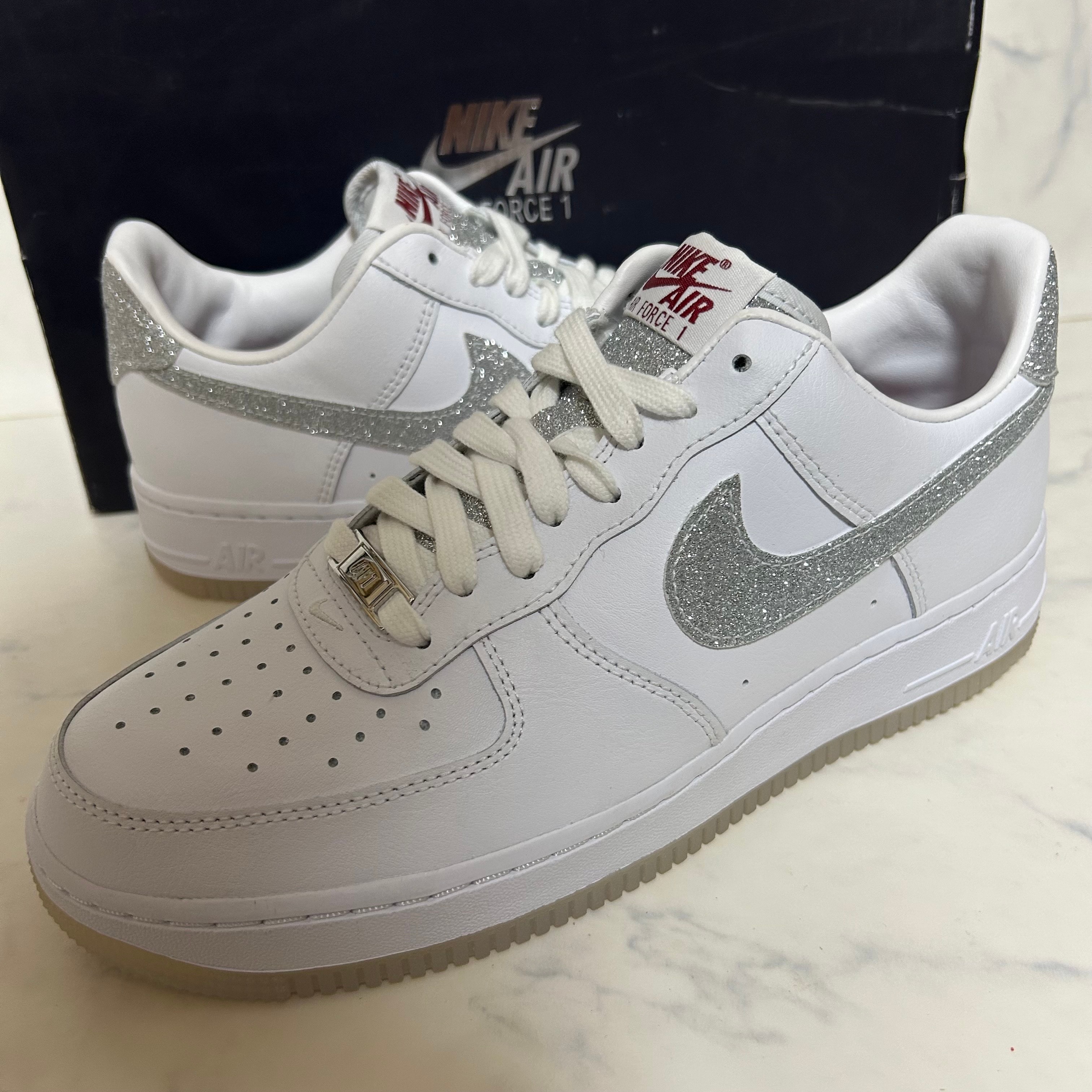 Nike Women's Air Force 1 '07 LX "White/Cool Grey/Multi Color"