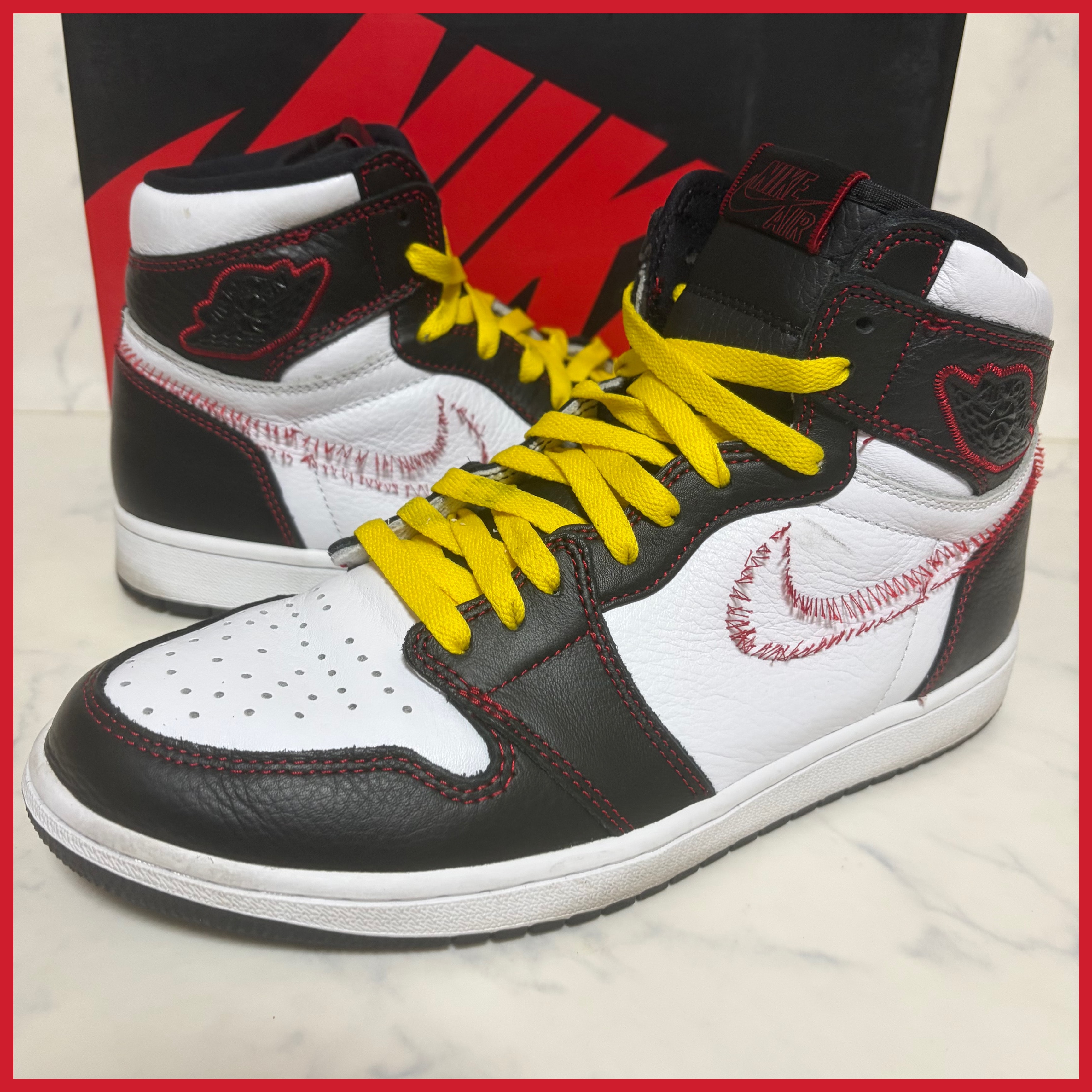 Nike Air Jordan 1 High OG Defiant "Black/Yellow/Gym Red"