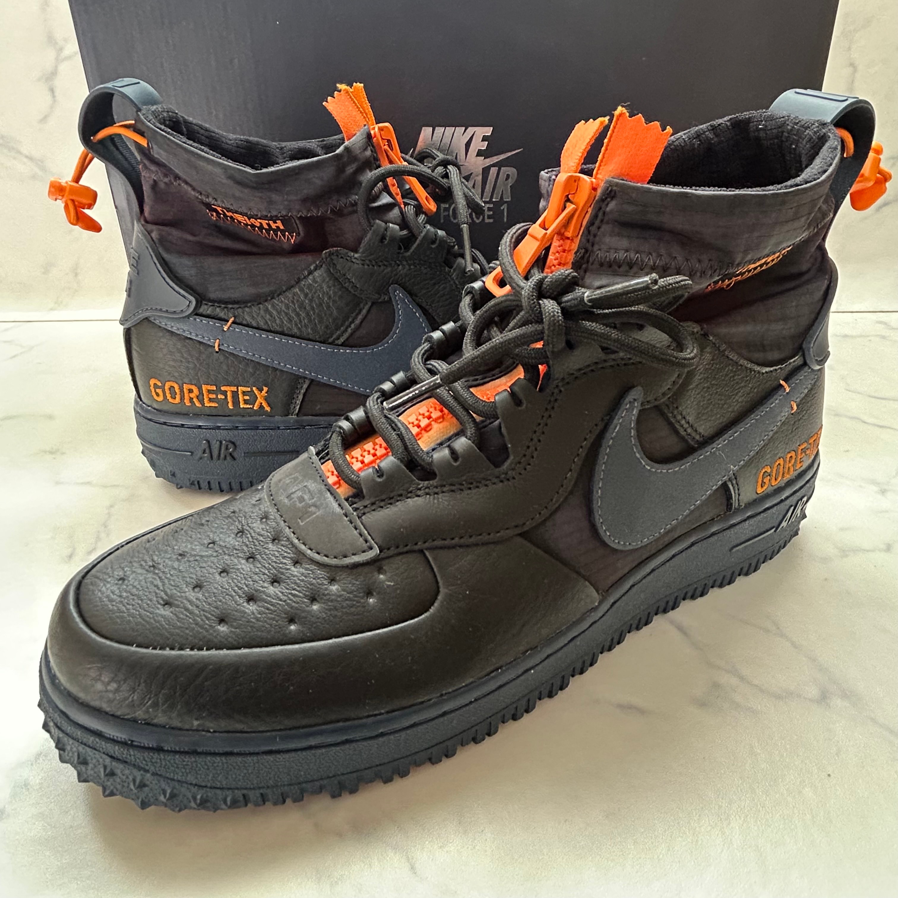 ナイキ エアフォース1 ハイ ゴアテックス "サンダーブルー/ブライトセラミック"