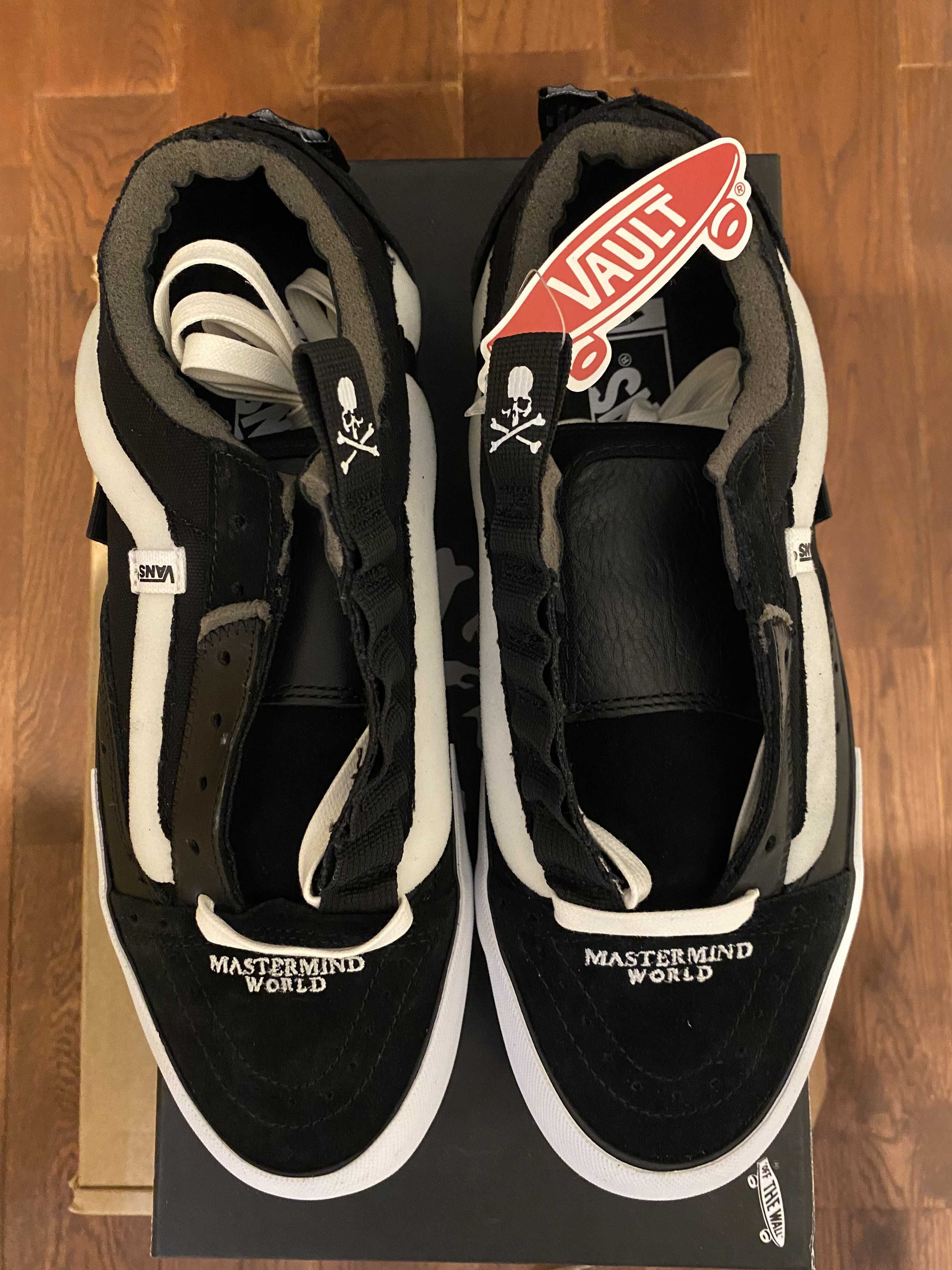 Mastermind world × Vans Vault Presented by END. UA Old Skool "Black"