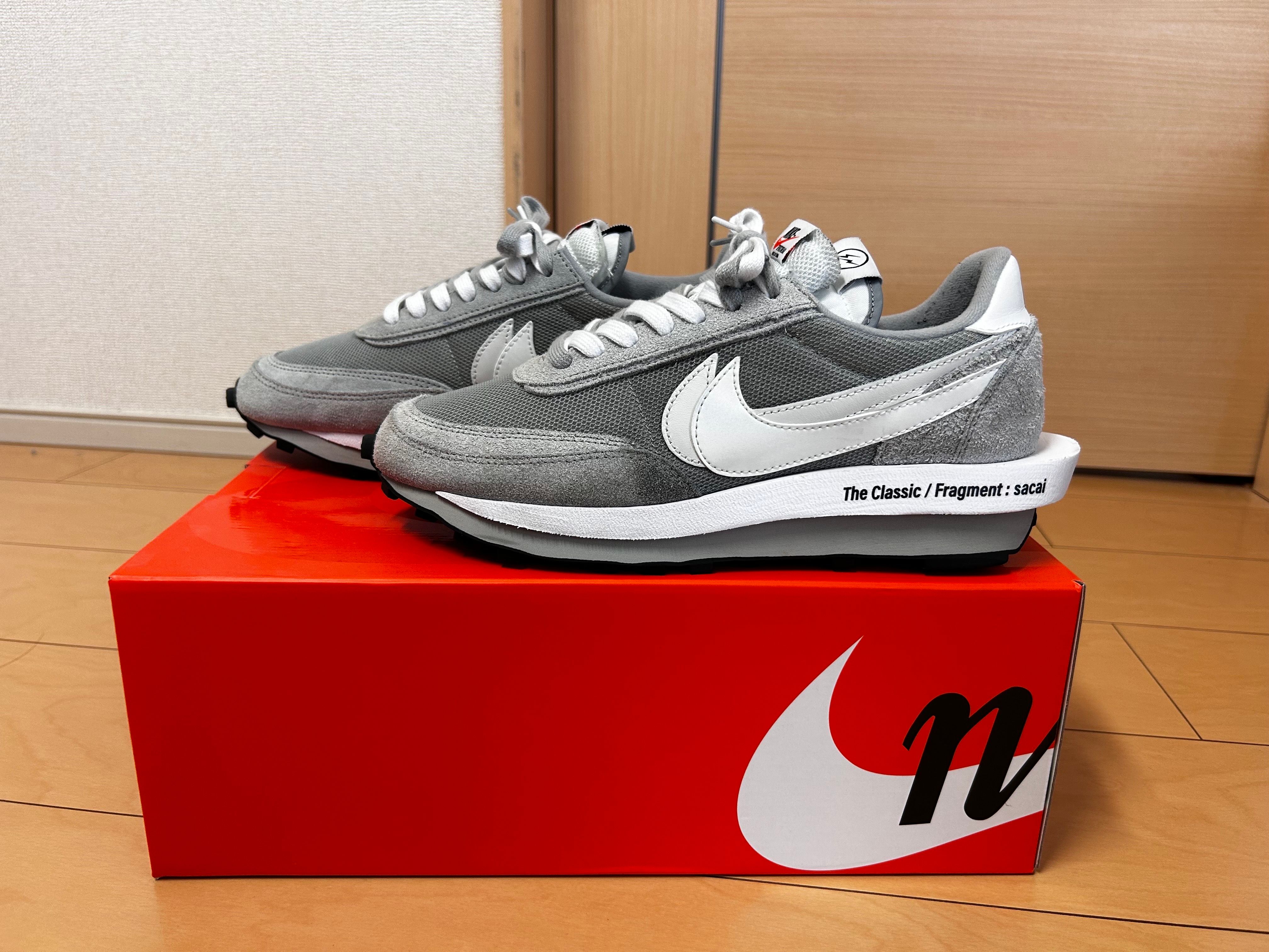 Fragment × sacai × Nike LD Waffle "Light Smoke Grey"