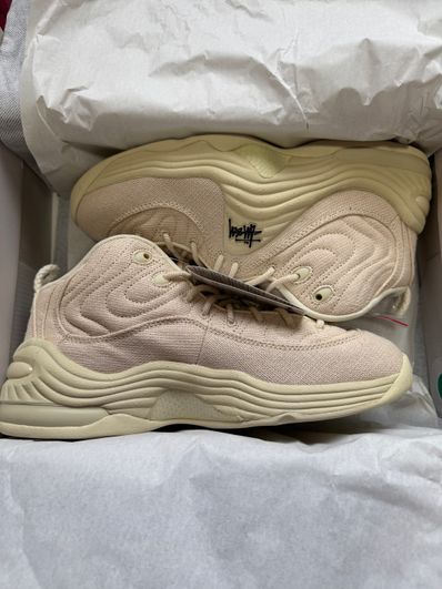 Stussy × Nike Air Penny 2 "Fossil"