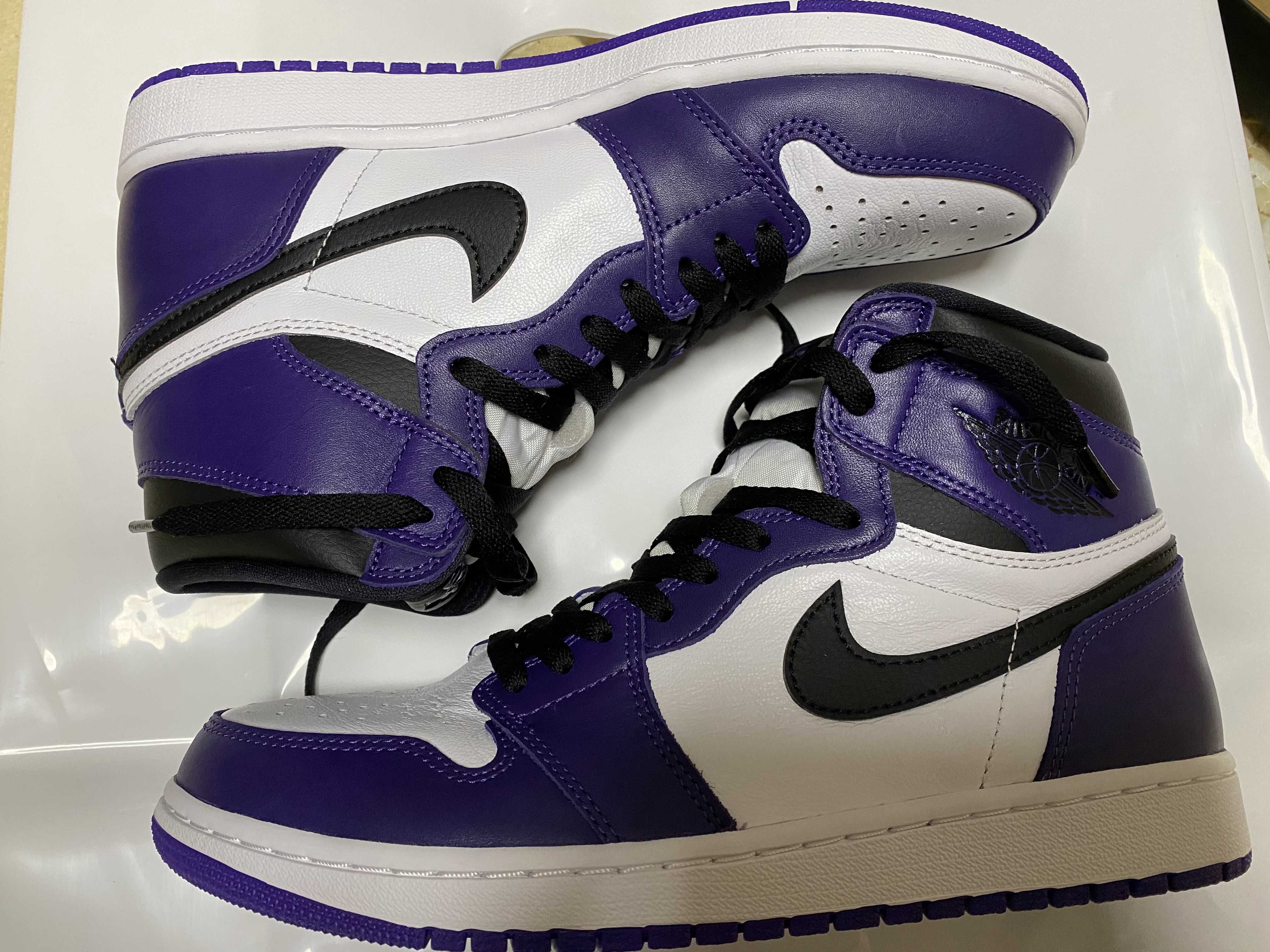 Nike Air Jordan 1 Retro High OG "Court Purple White/Black" (2020)