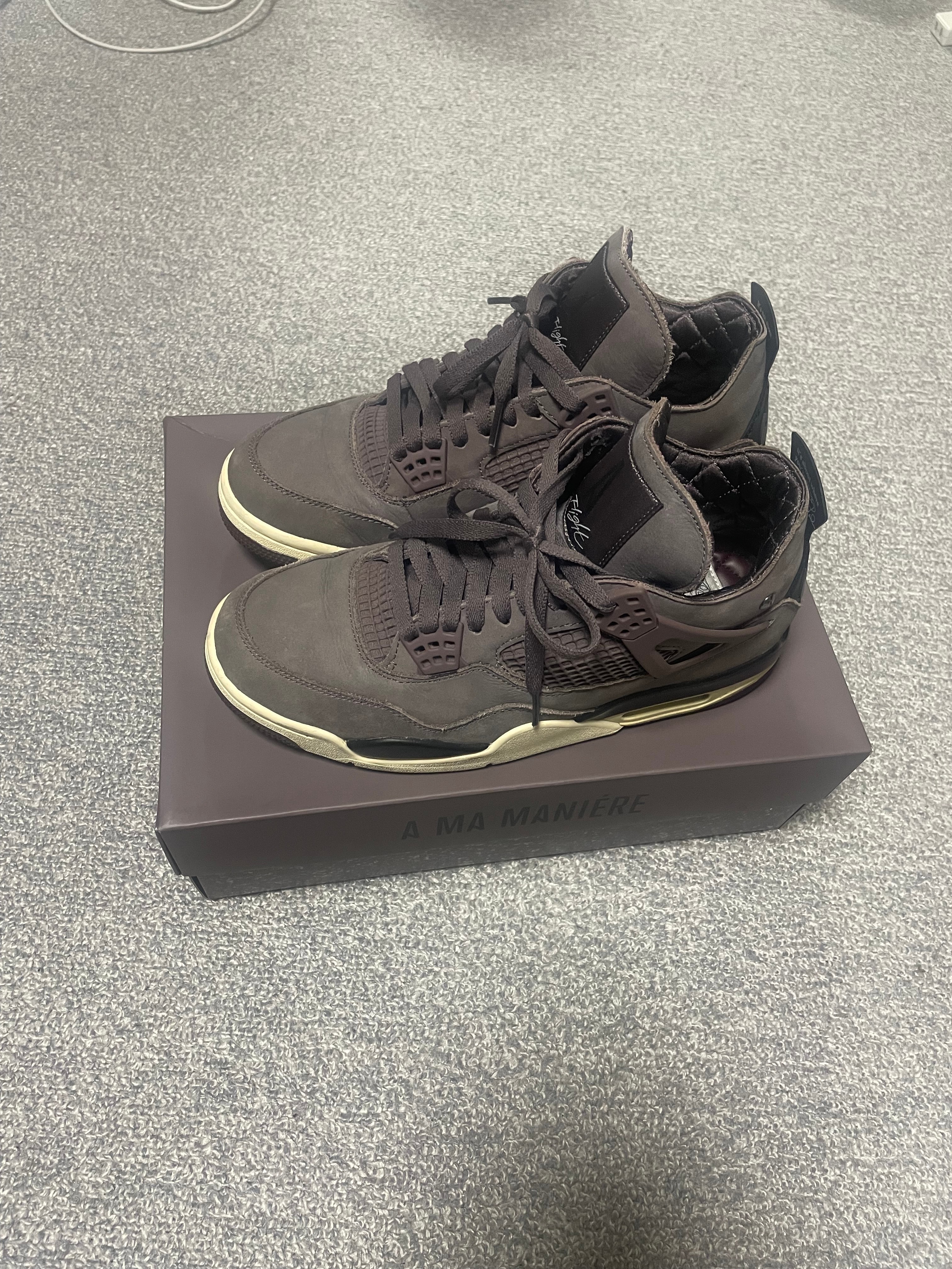 A Ma Maniere × Nike Air Jordan 4 "Violet Ore"