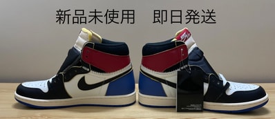 fragment design × UNION × Nike Air Jordan 1 High OG "Black/Varsity Red"