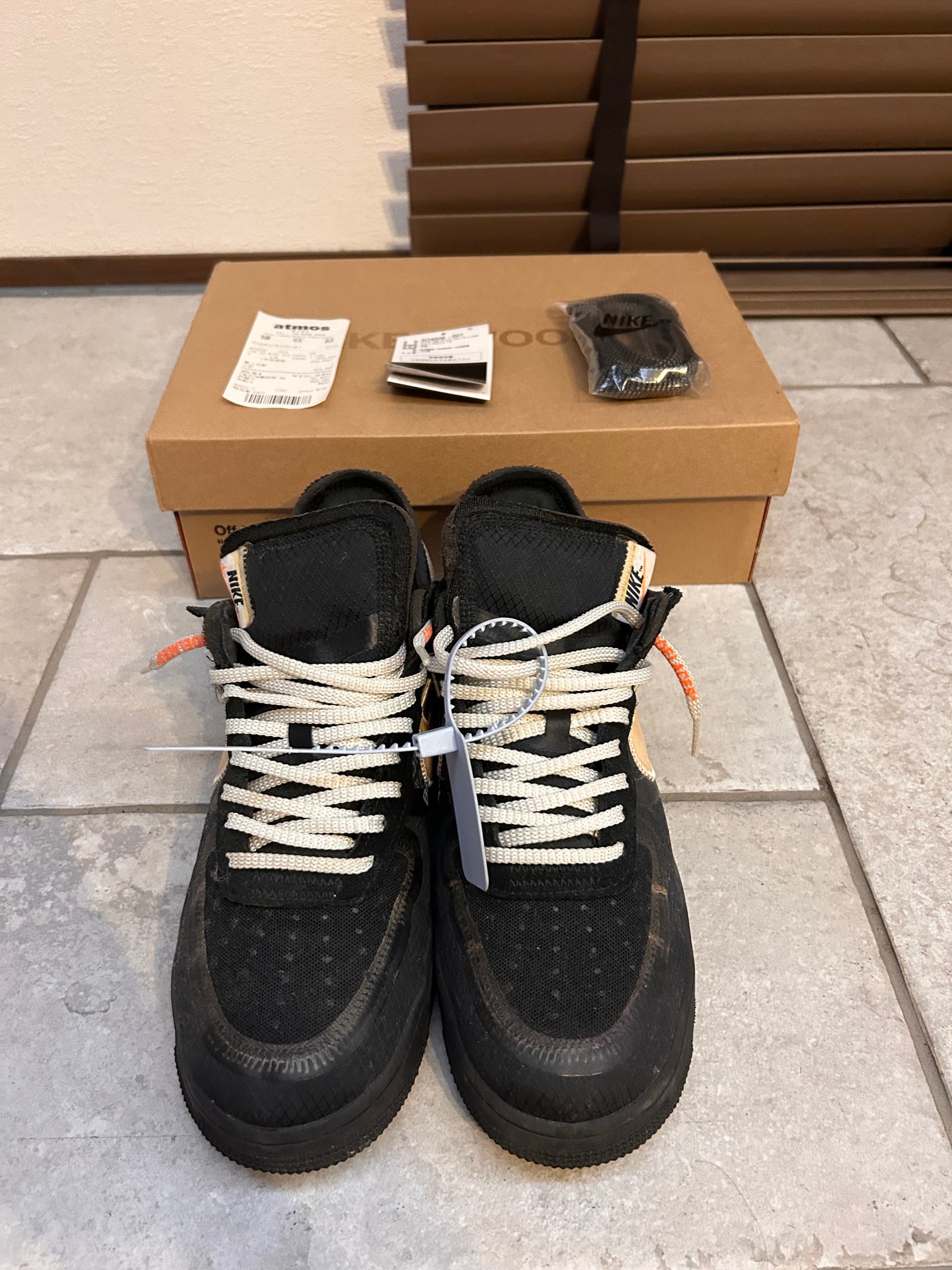 Off-White × Nike Air Force 1 Low "Black"