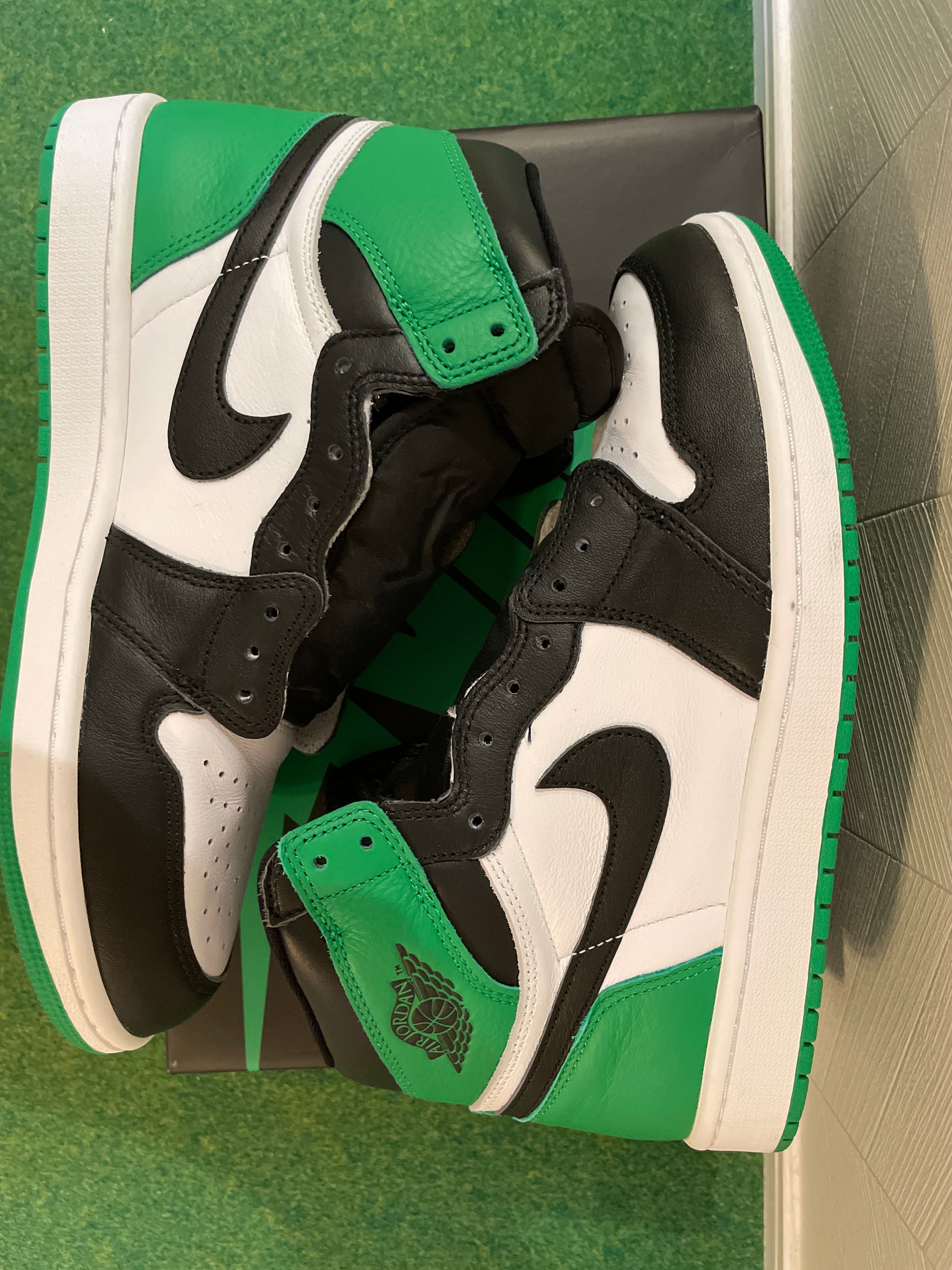 Nike Air Jordan 1 Retro High OG "Celtics/Black and Lucky Green" (2023)