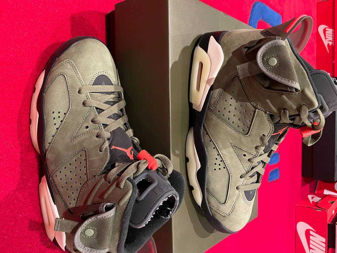 Travis Scott × Nike Air Jordan 6 Retro "Medium Olive"