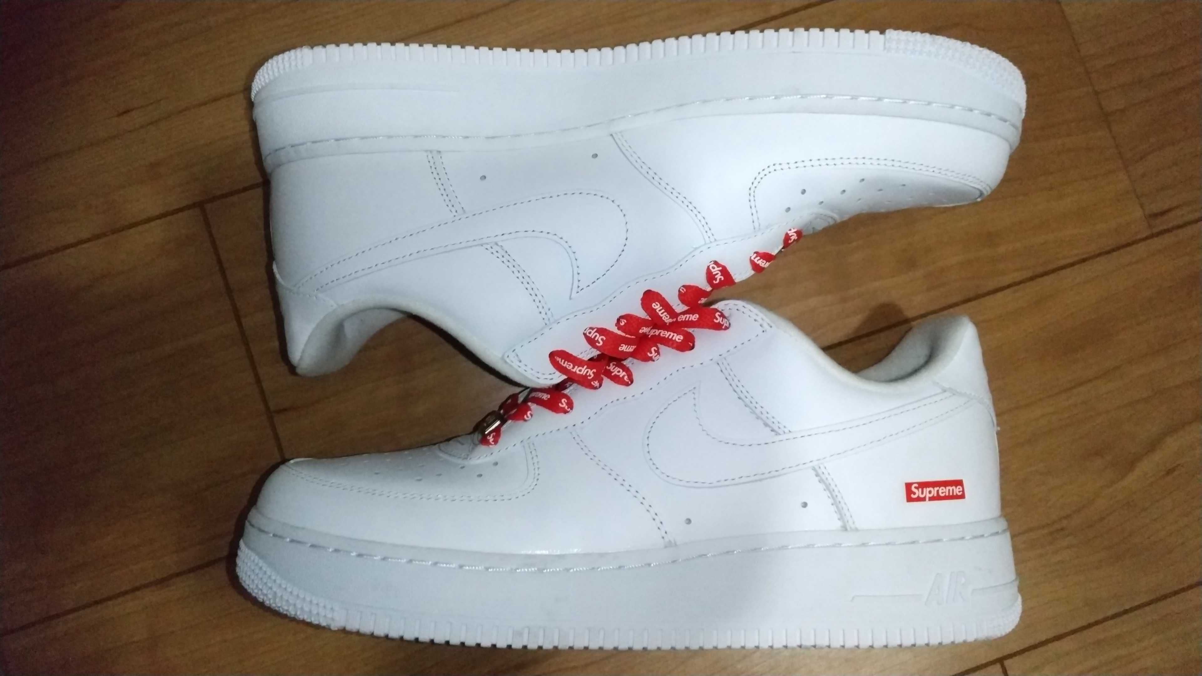 Supreme × Nike Air Force 1 Low "White"