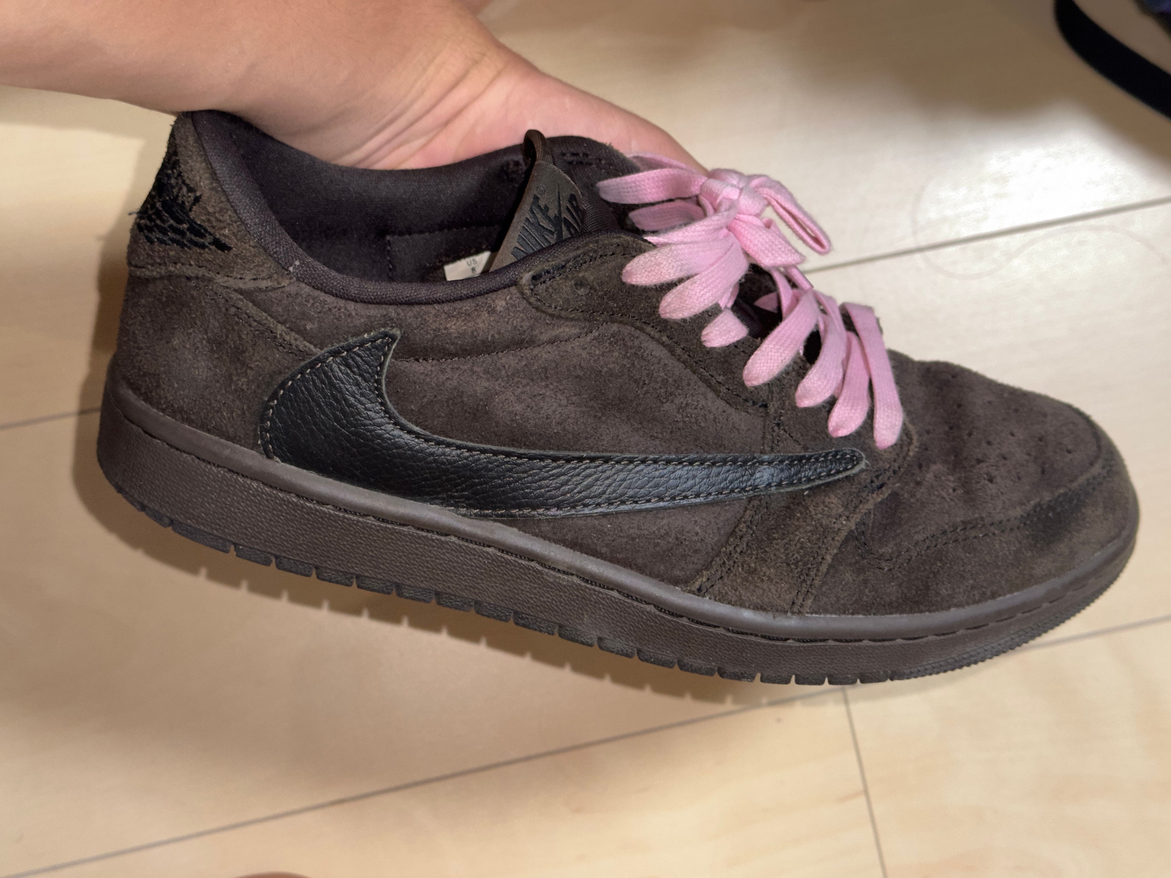 Travis Scott × Nike Air Jordan 1 Low OG SP "Velvet Brown and Dark Mocha"