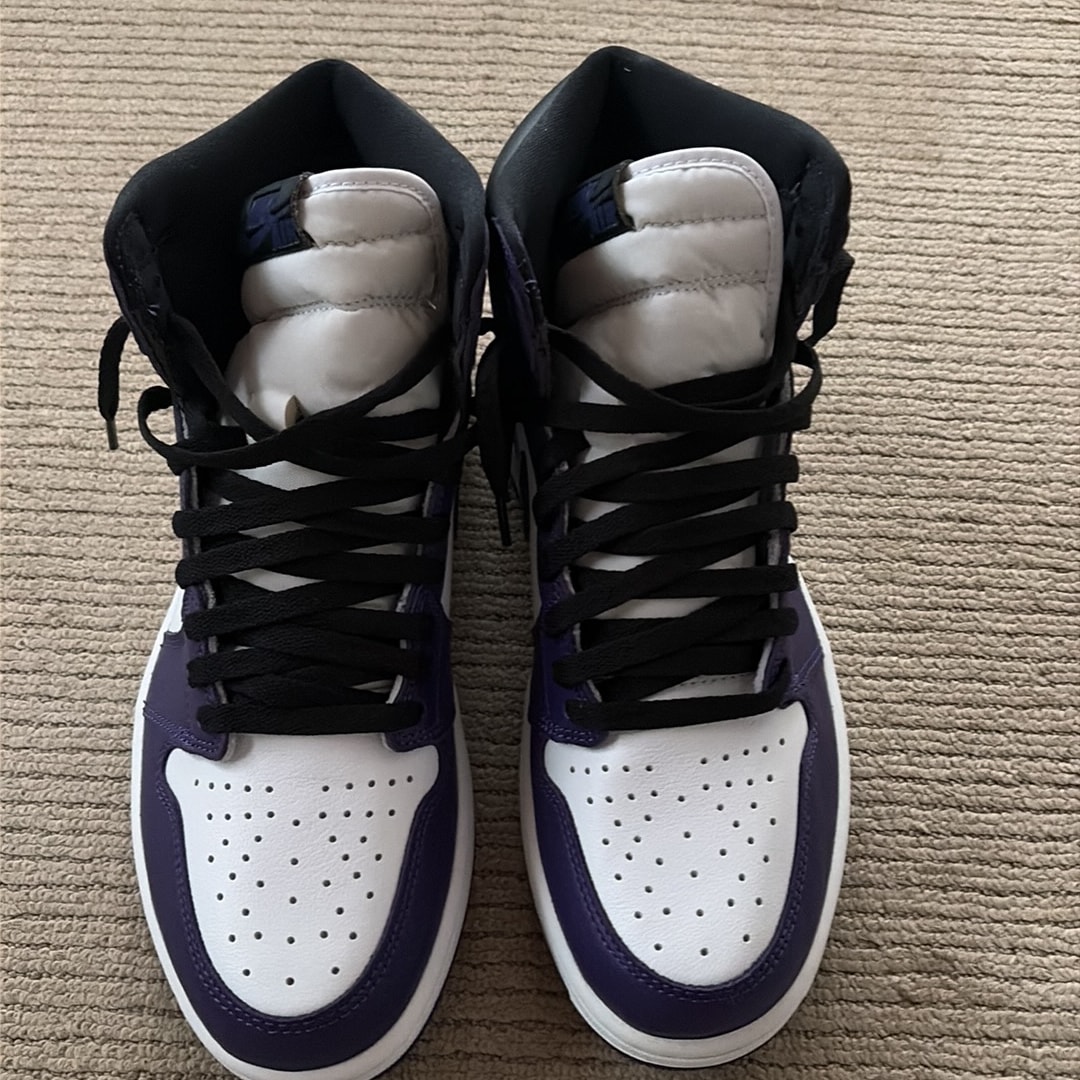 Nike Air Jordan 1 Retro High OG "Court Purple/White/Black" (2020)