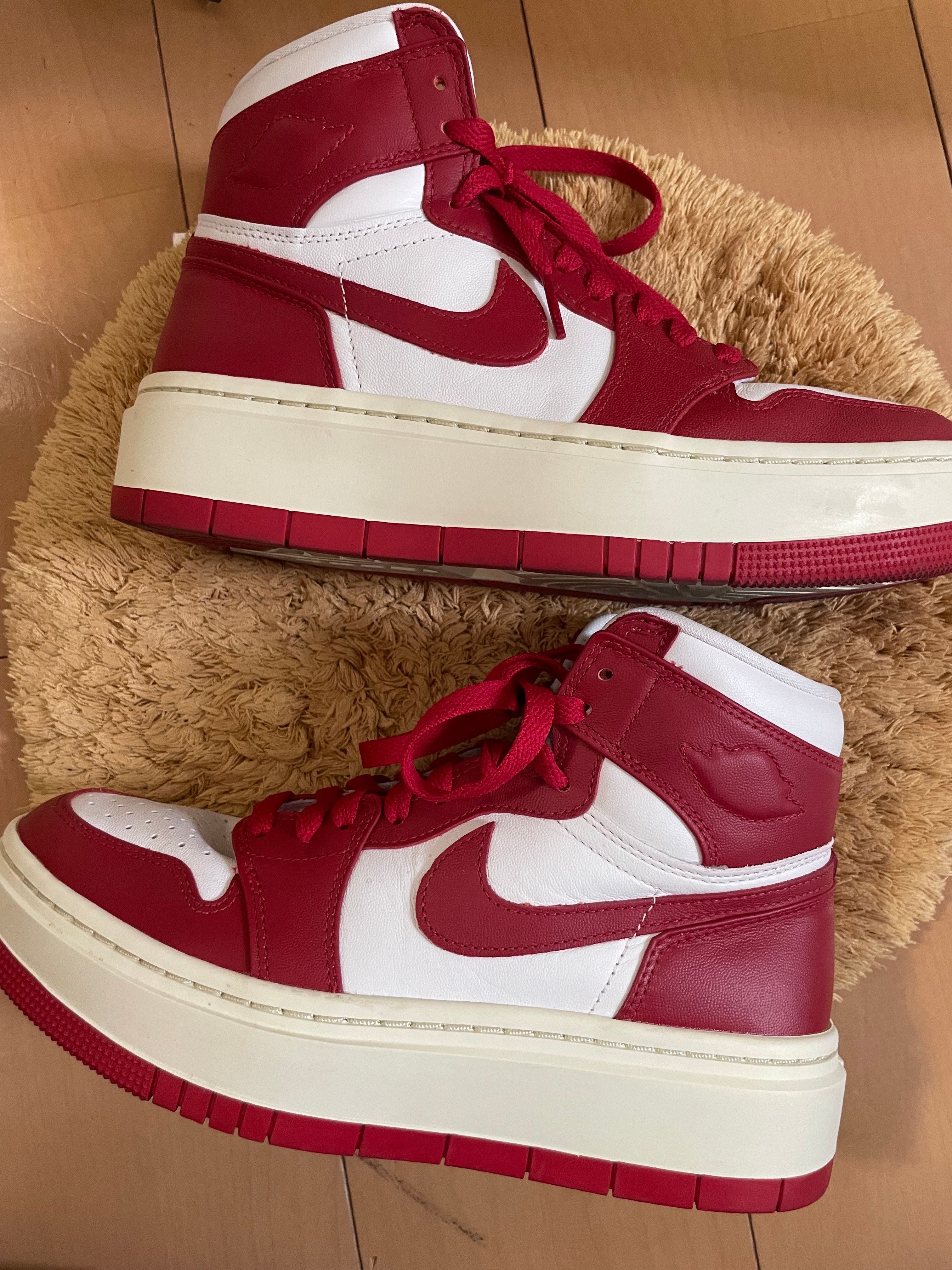 Nike Women's Air Jordan 1 High Elevate "Varsity Red and Summit White"