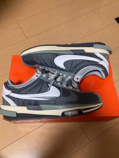 sacai × Nike Zoom Cortez "Iron Grey"