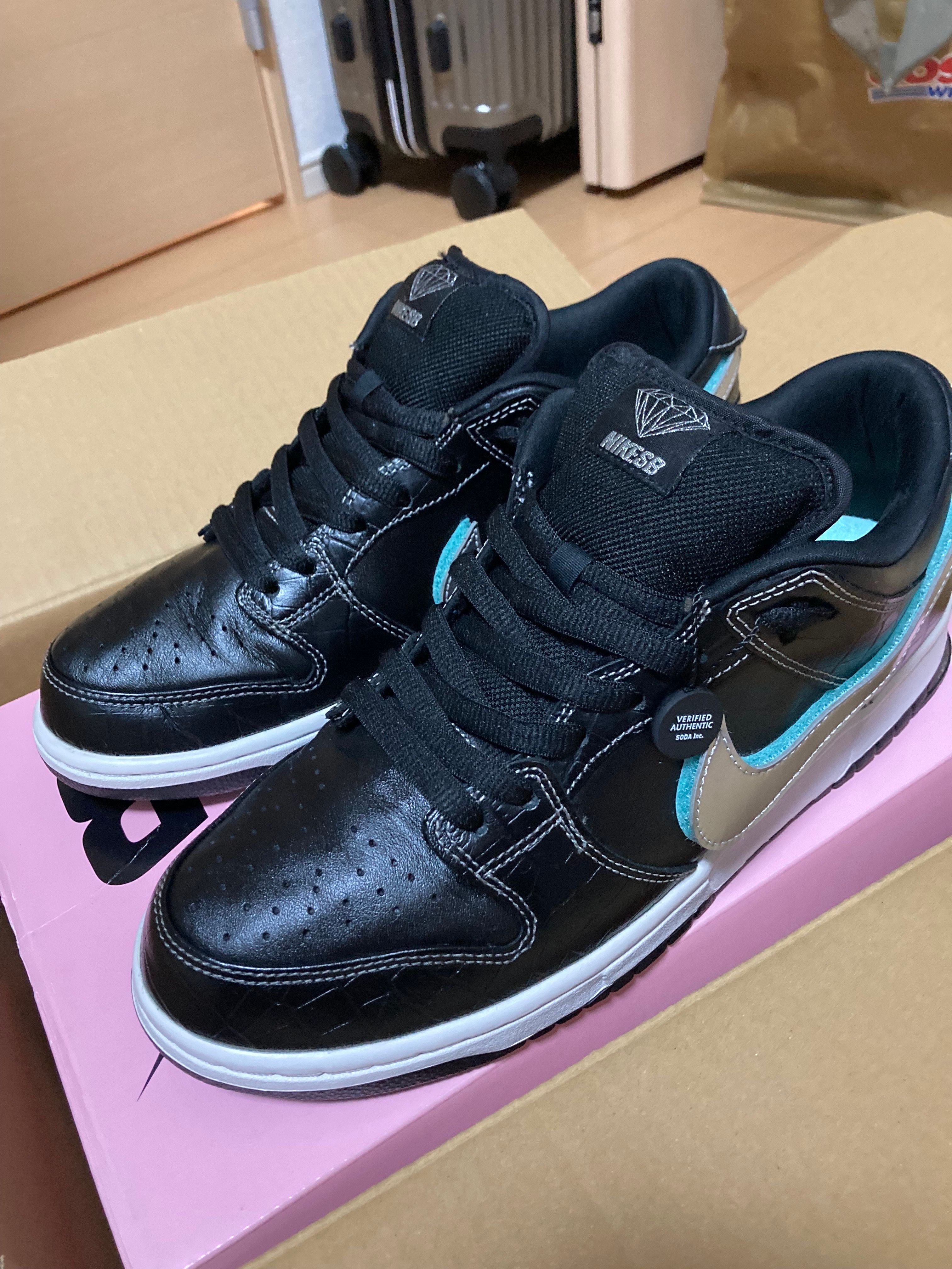 Diamond Supply Co. × Nike SB Dunk Low Pro "Black"