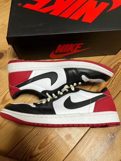 Nike Air Jordan 1 Retro Low OG "Black Toe"