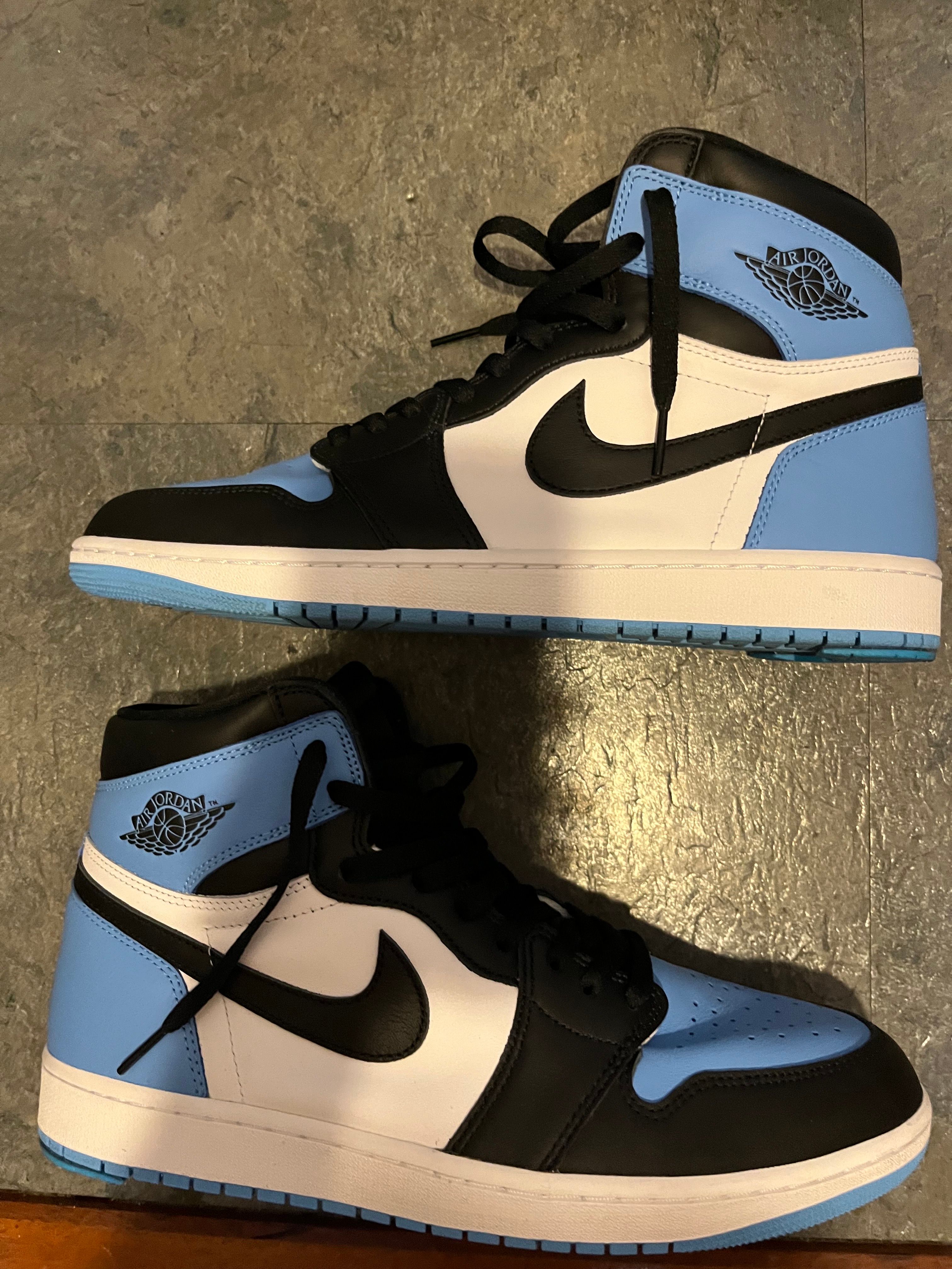 Nike Air Jordan 1 Retro High OG "University Blue/UNC Toe"