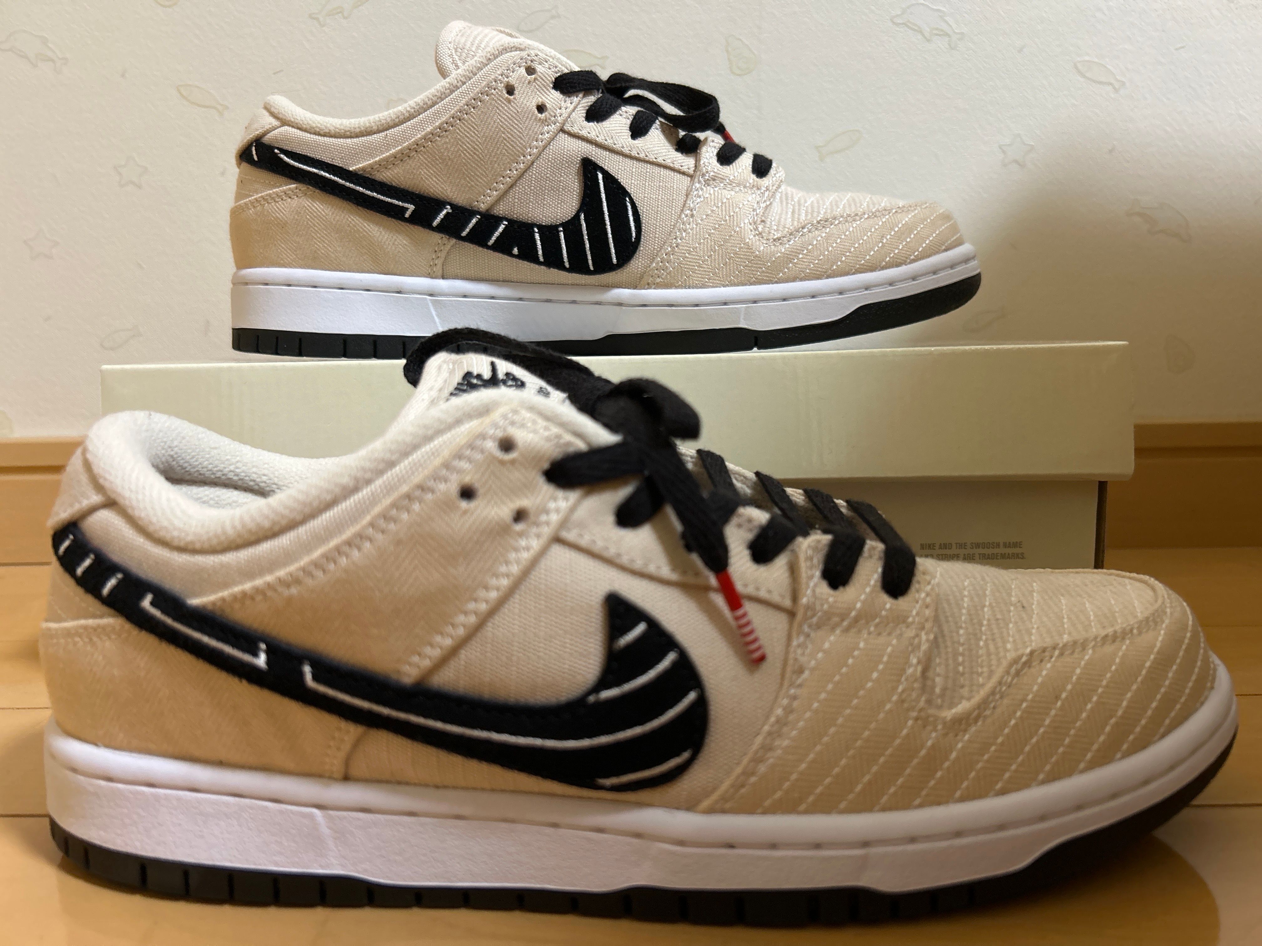Albino & Preto × Nike SB Dunk Low Pro QS "Pearl White"