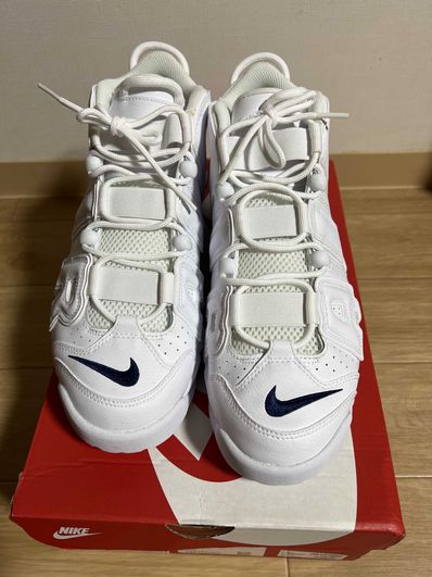 Nike Air More Uptempo "White/Midnight Navy"