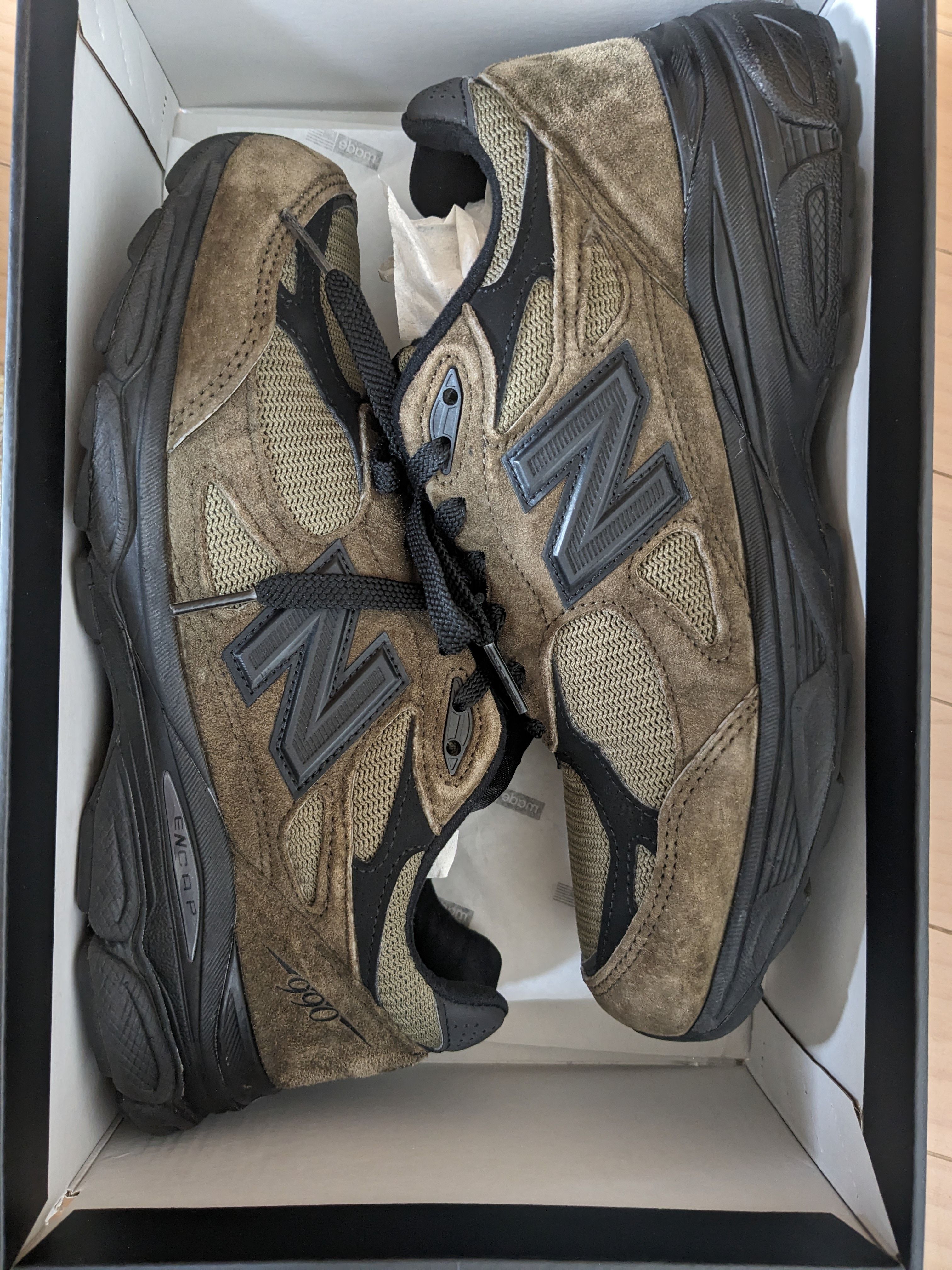 JJJJound × New Balance 990V3 "Slate Black"