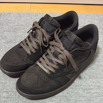 Travis Scott × Nike Air Jordan 1 Low OG SP "Velvet Brown and Dark Mocha"