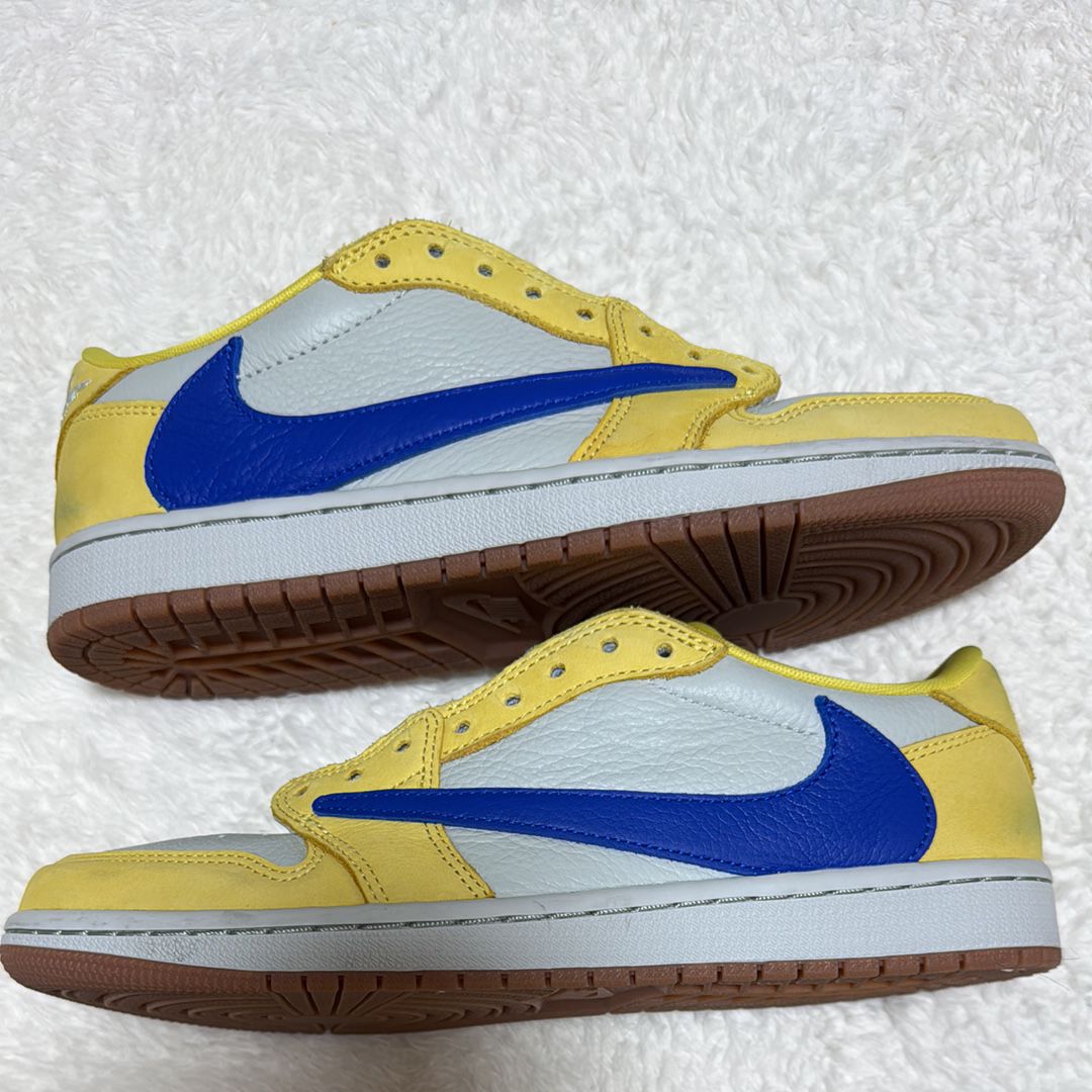 Travis Scott × Nike Women's Air Jordan 1 Retro Low OG "Canary"