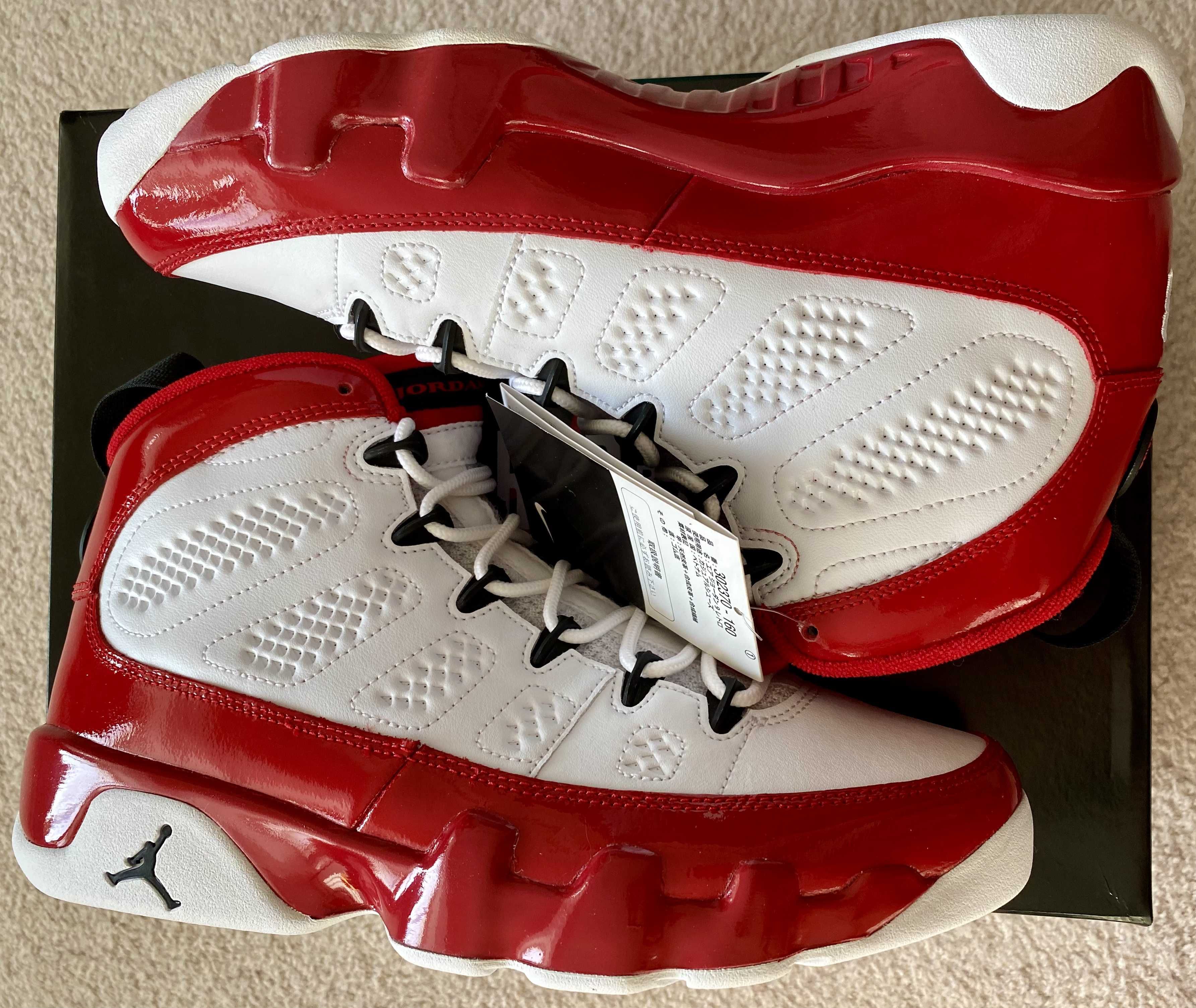NIKE AIR JORDAN9 "GYM RED"