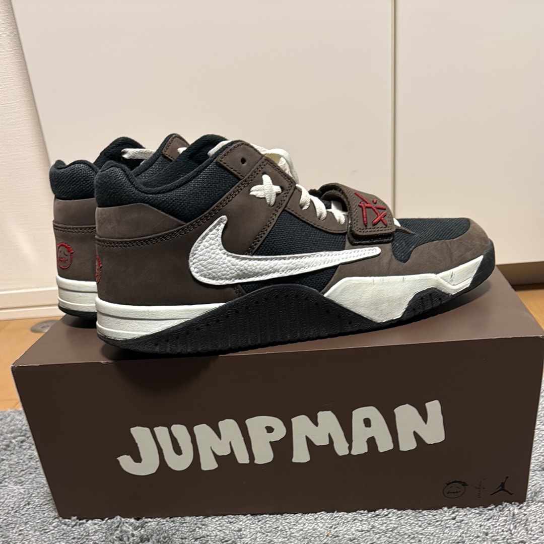 Travis Scott × Nike Jordan Jumpman Jack TR CJ1 T-Rexx "Black and Dark Mocha"