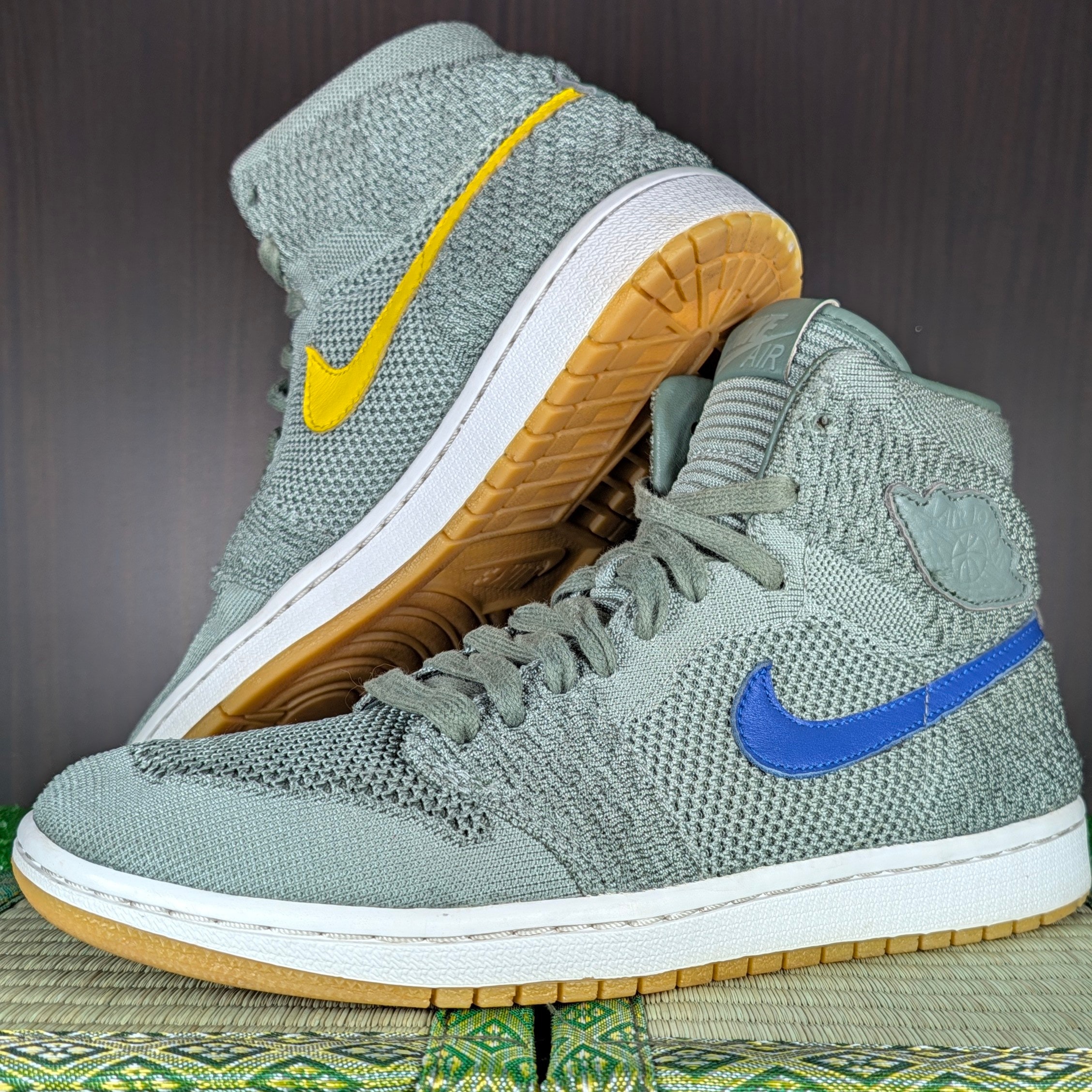 Nike Air Jordan 1 Retro High Flyknit "Clay Green"