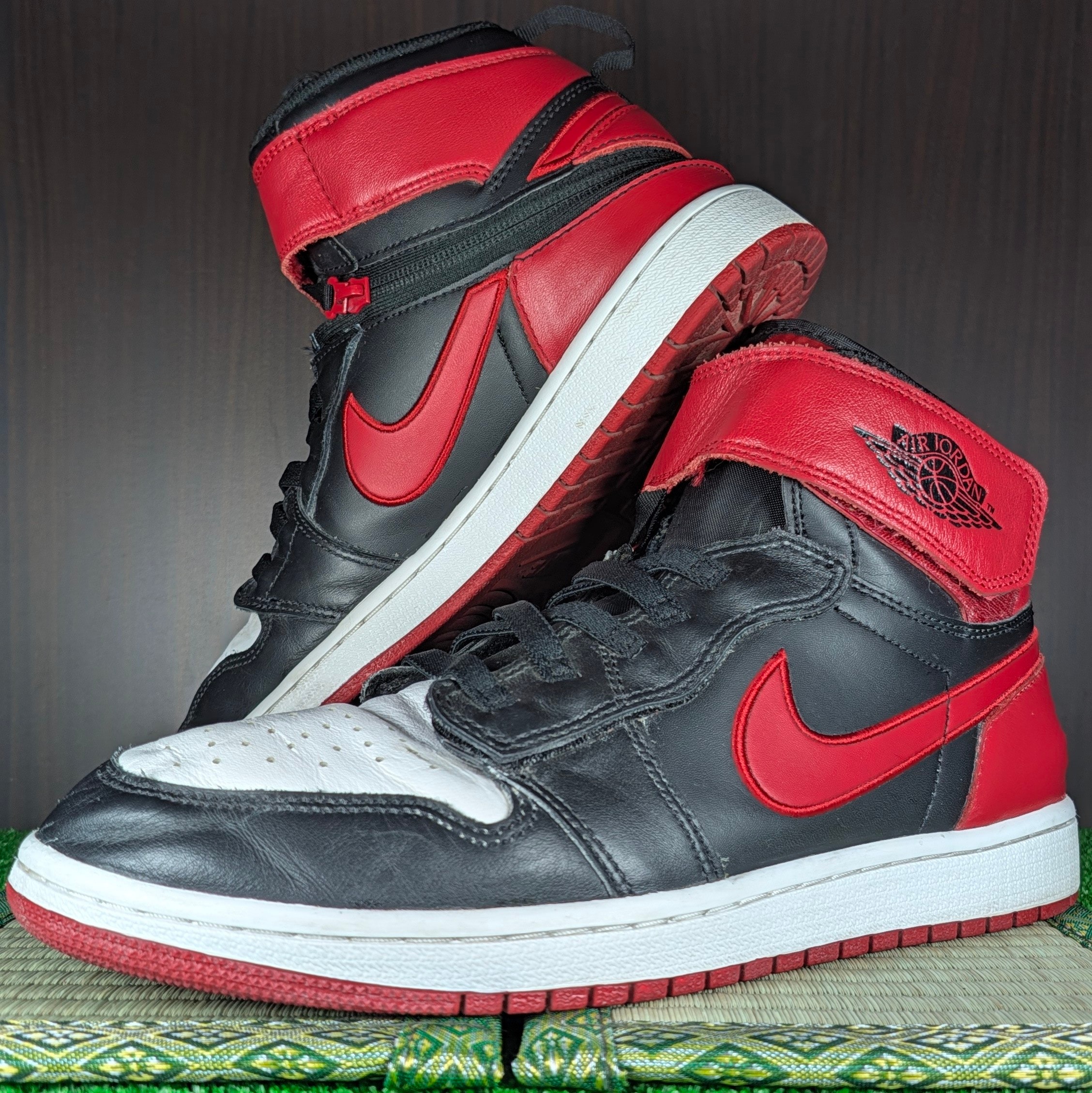 Nike Air Jordan 1 High Flyease "Black/Gym Red"