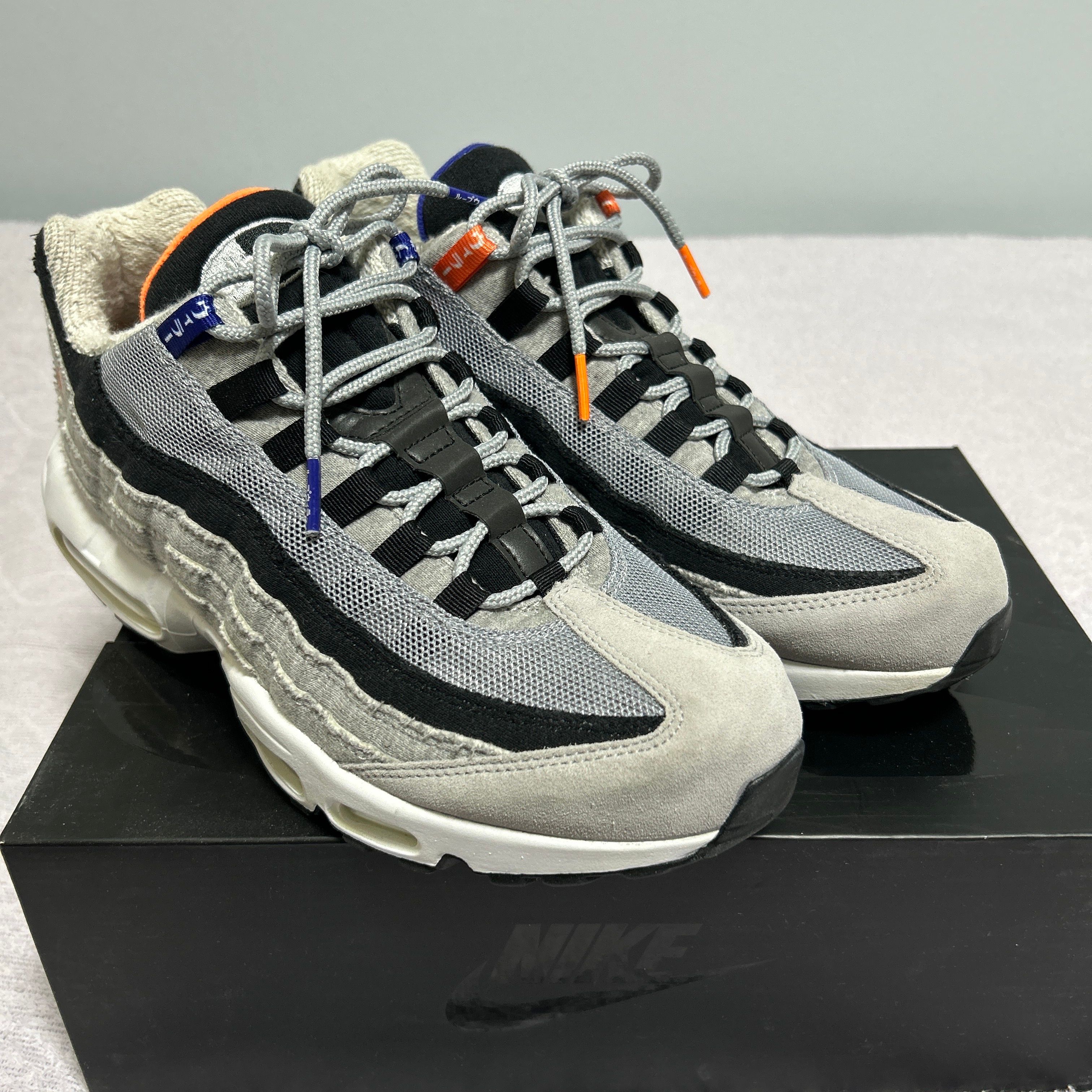 Loopwheeler × Nike Air Max 95 "Wolf Grey"