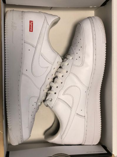 Supreme × Nike Air Force 1 Low "White"