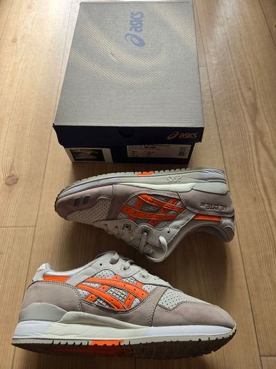 KITH × Asics Gel Lyte 3 Remastered "Super Orange"
