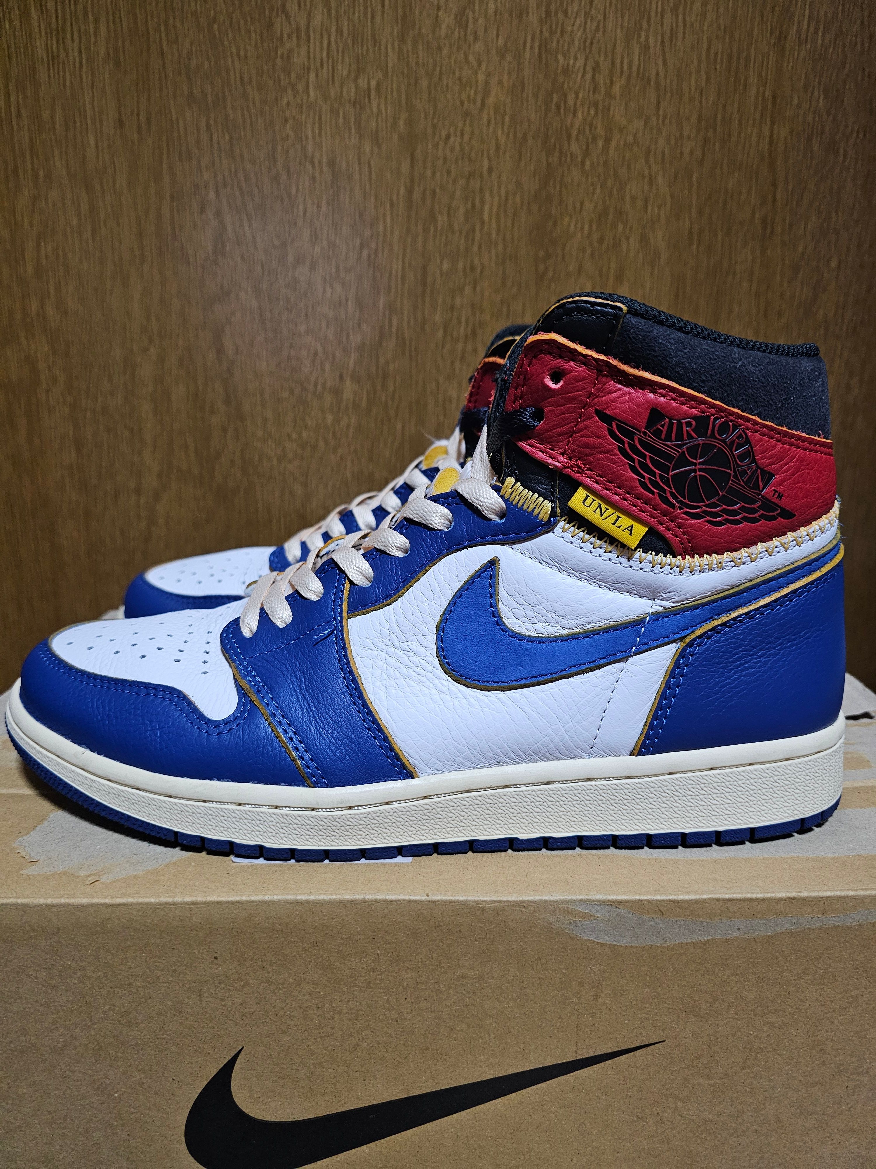 Union × Nike Air Jordan 1 Retro High OG NRG "Storm Blue/Varsity Red"