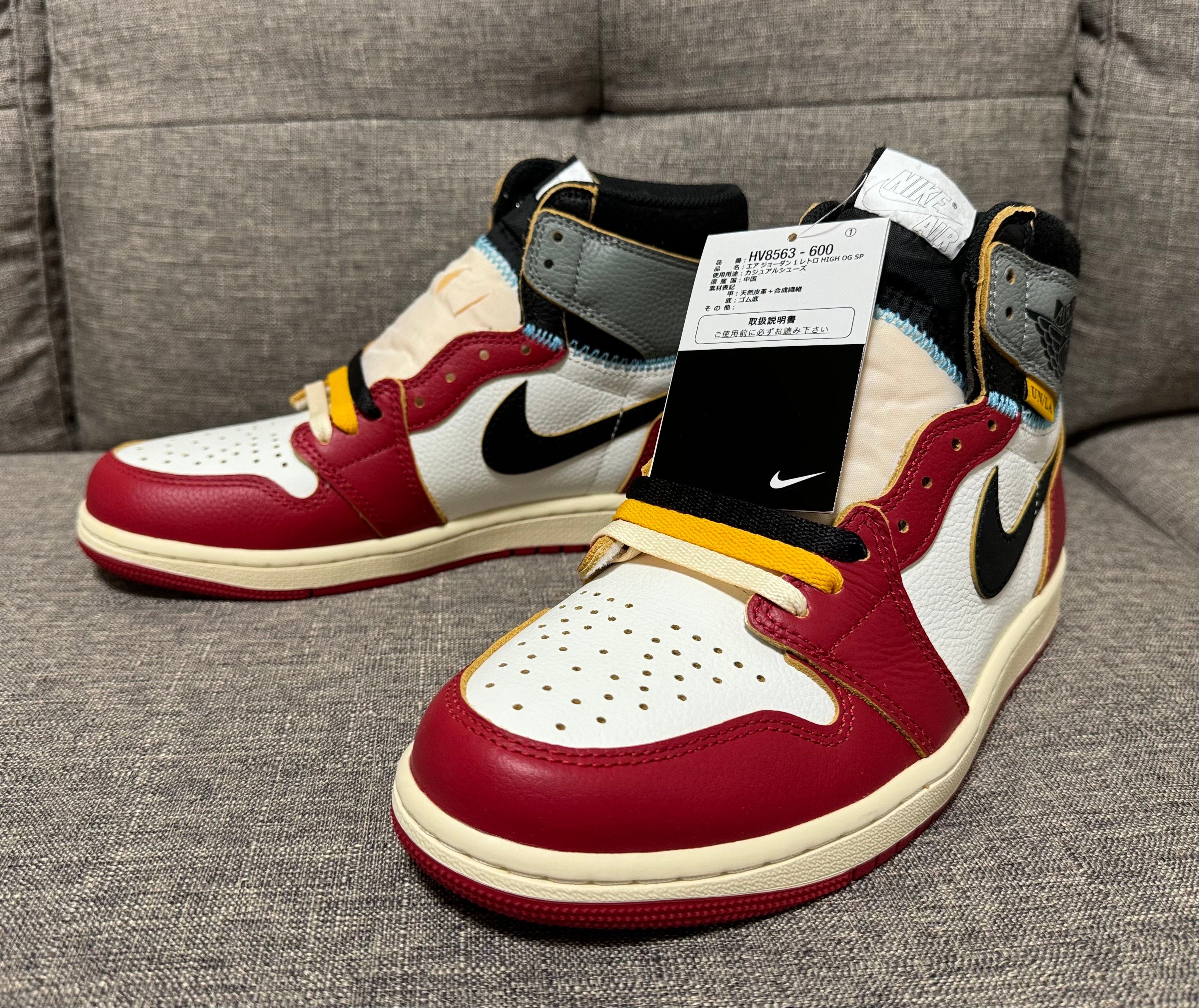 UNION × Nike Air Jordan 1 Retro High OG "Chicago/Shadow"