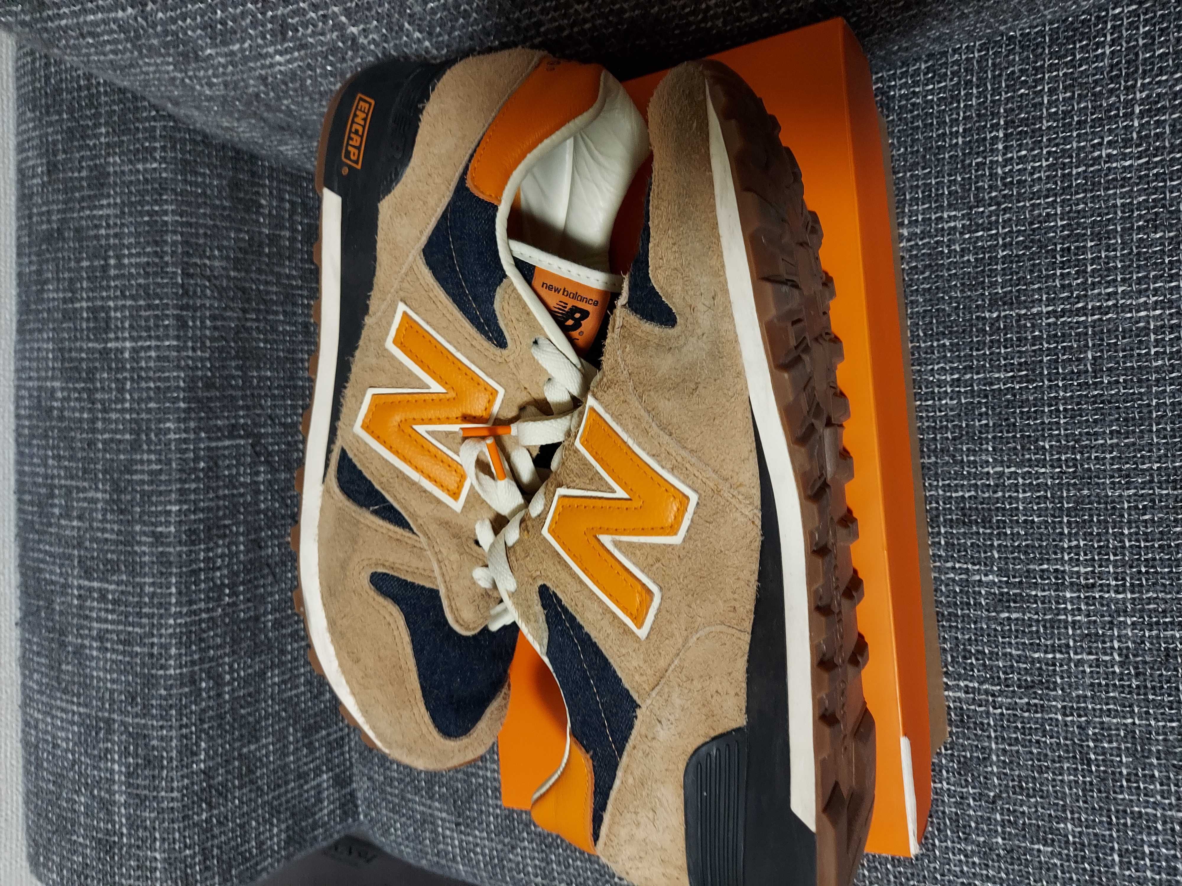 Levi's × New Balance 1300 "Orange/Black"