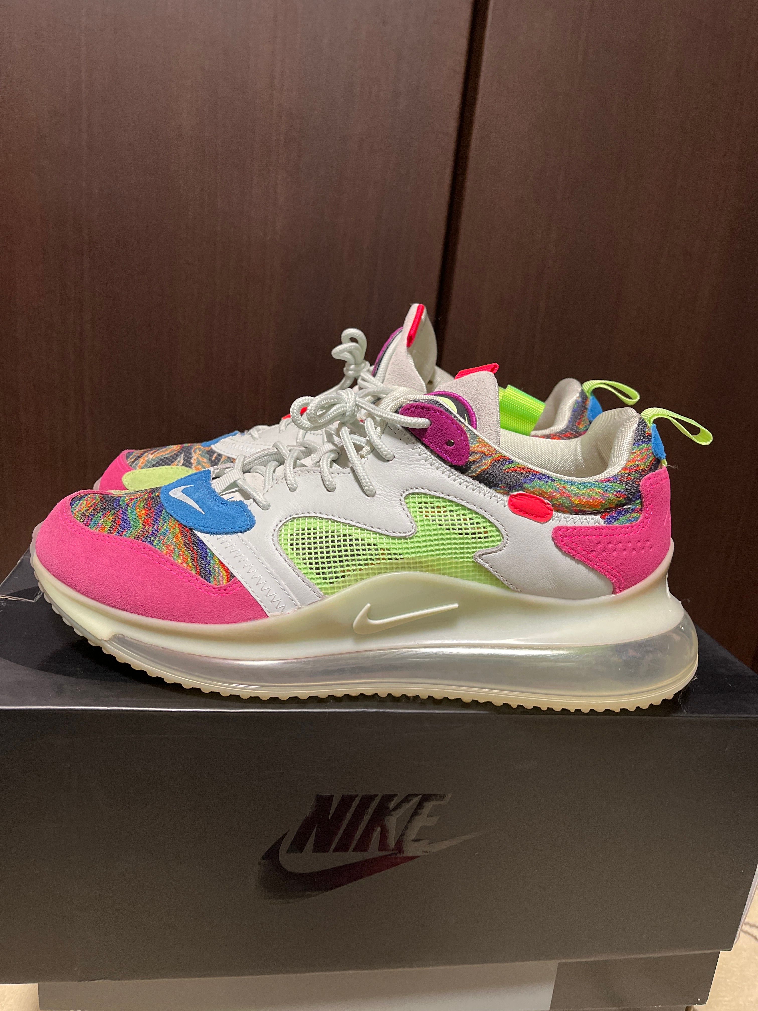 ODELL BECKHAM JR × NIKE AIR MAX 720 "White/Wine Red"